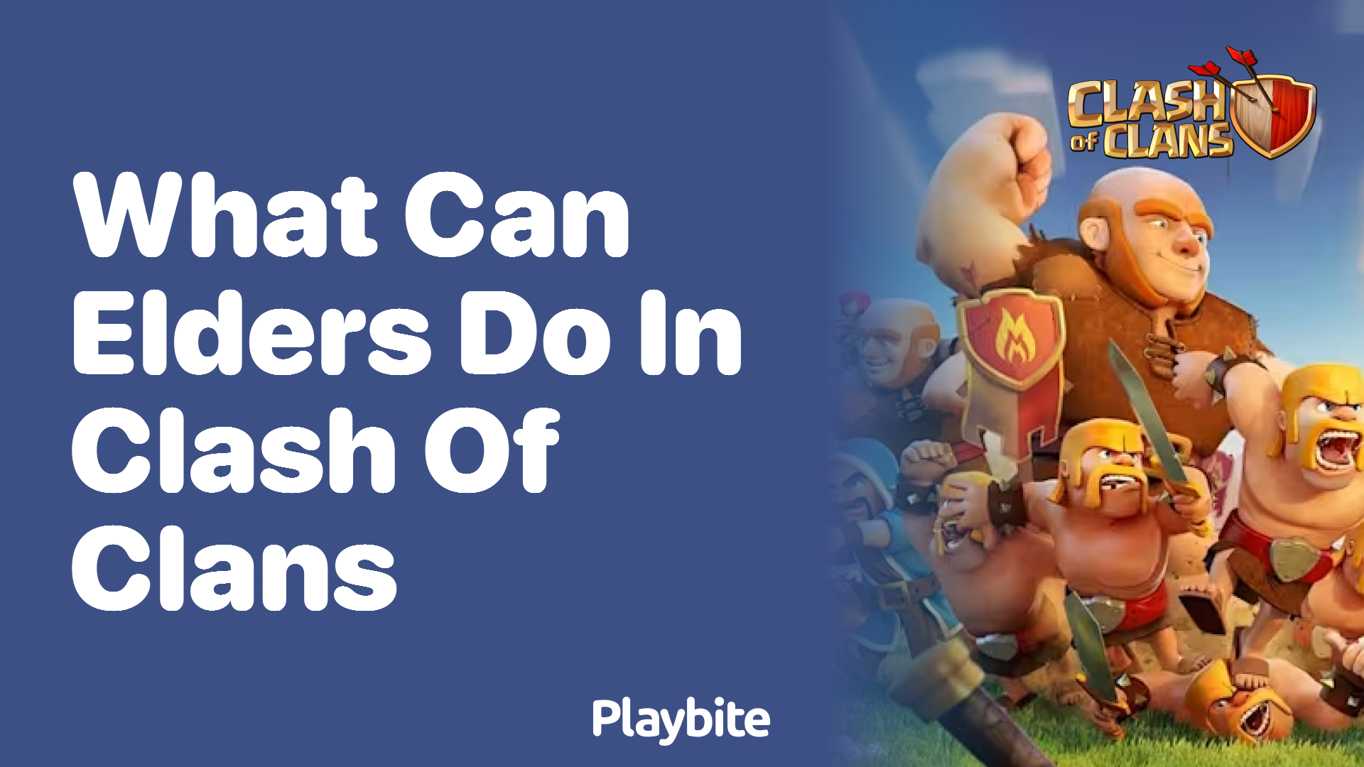 What Can Elders Do in Clash of Clans?