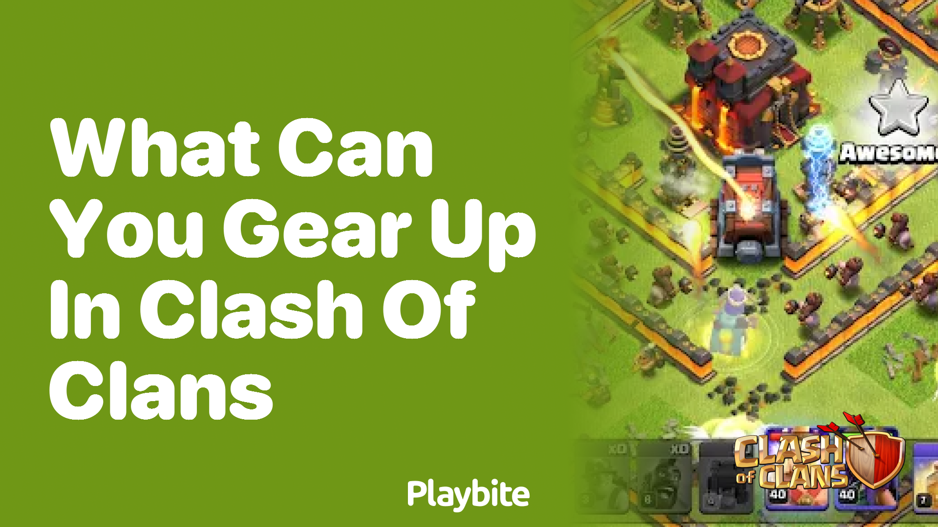 What Can You Gear Up in Clash of Clans?