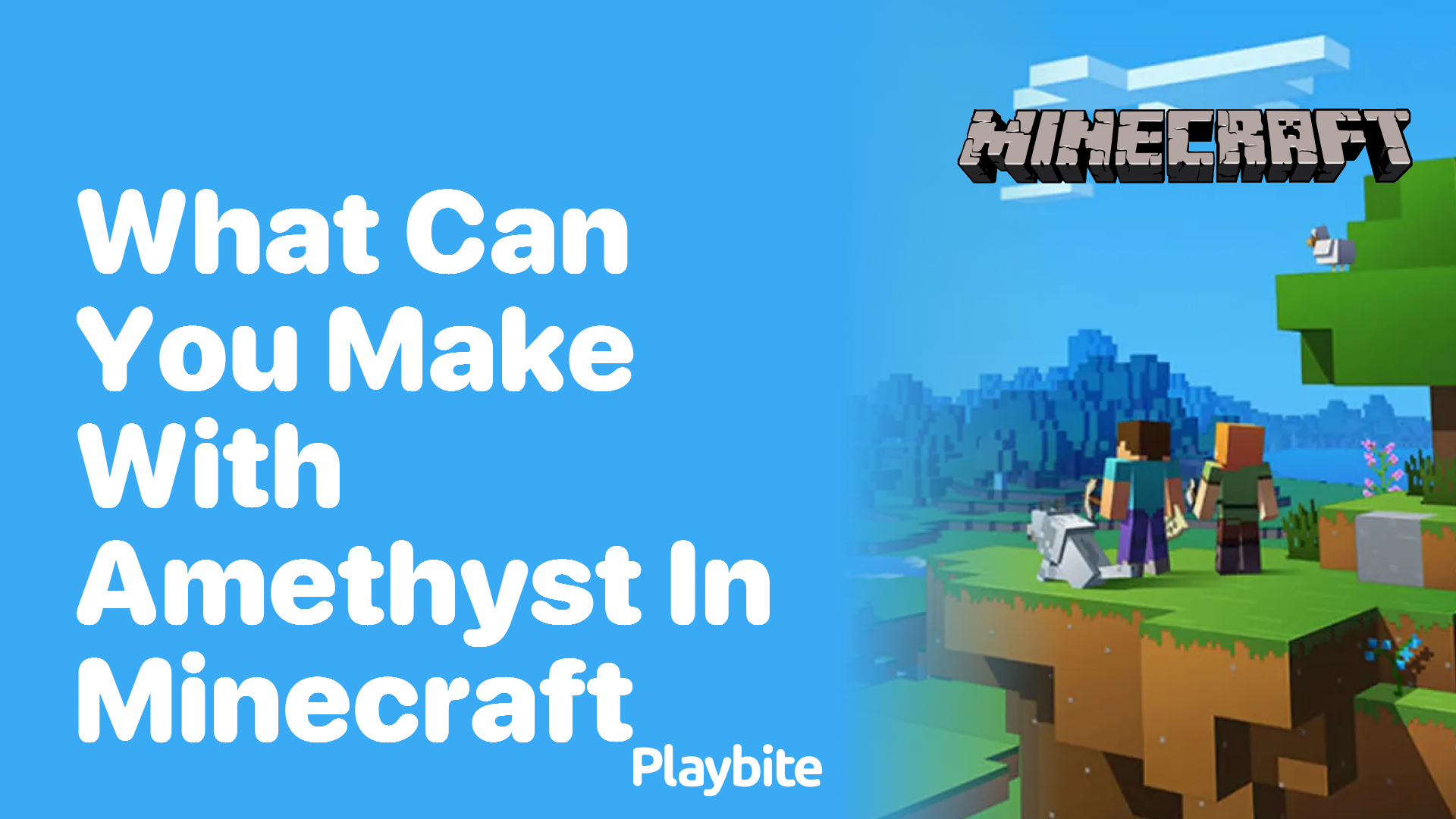 What Can You Make with Amethyst in Minecraft?