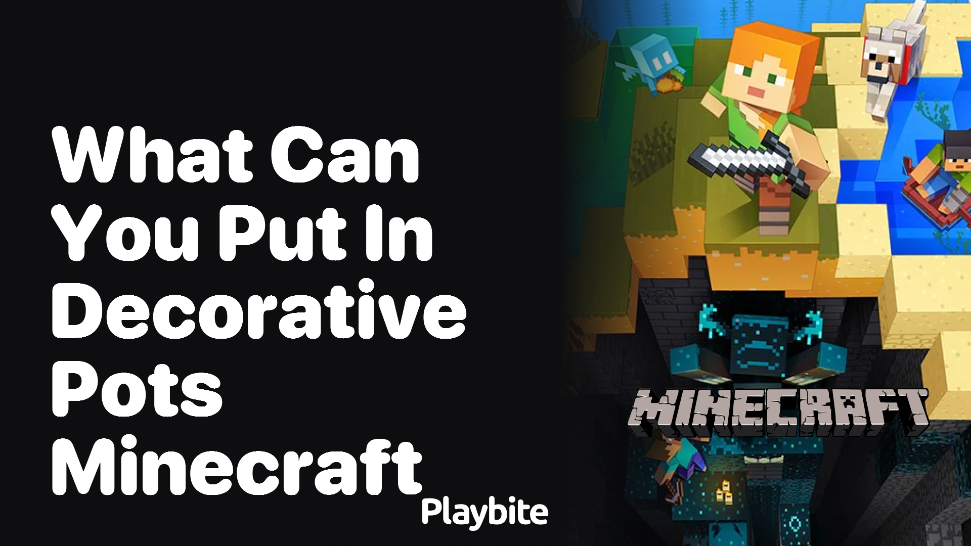 What Can You Put in Decorative Pots in Minecraft?