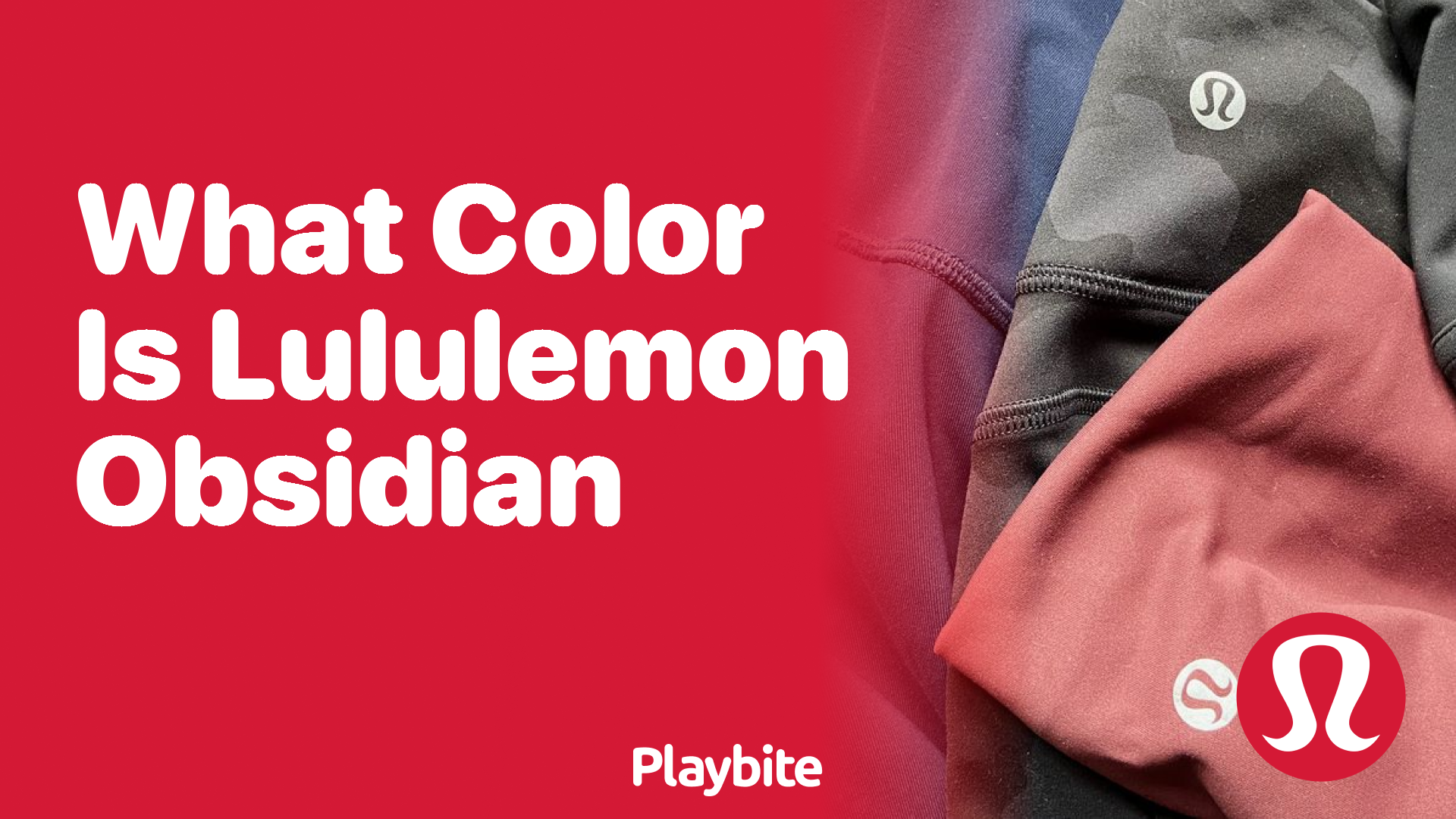What Color is Lululemon Obsidian?