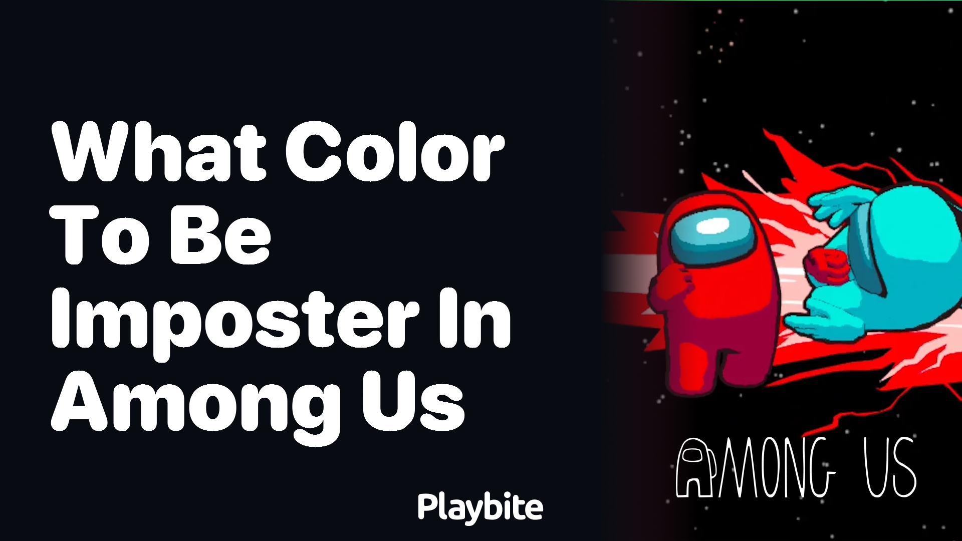 What Color to Be Imposter in Among Us? Unveiling the Mystery