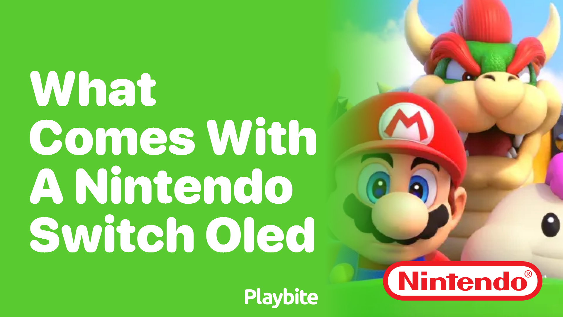 What Comes with a Nintendo Switch OLED?