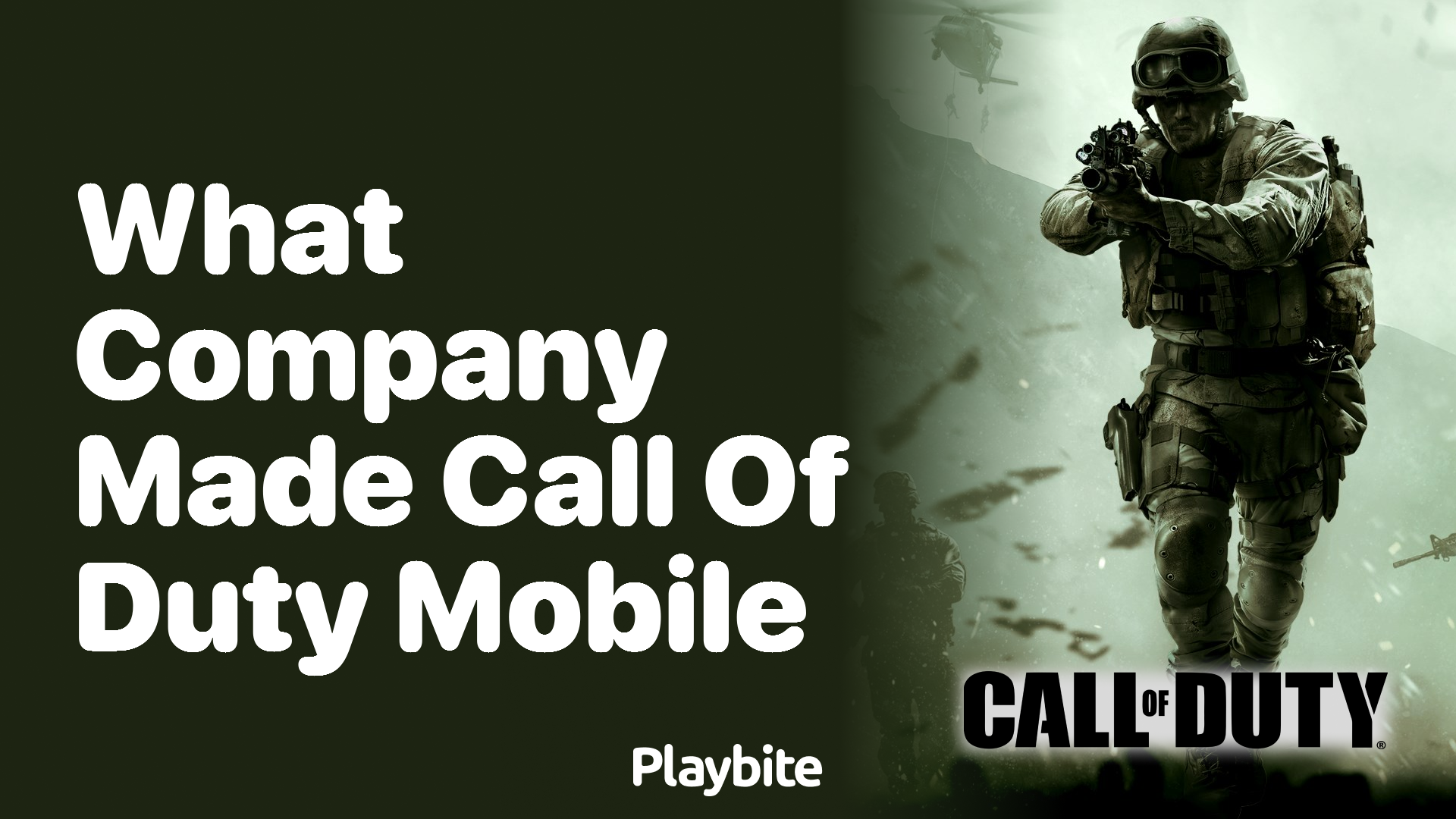 What Company Developed Call of Duty Mobile?
