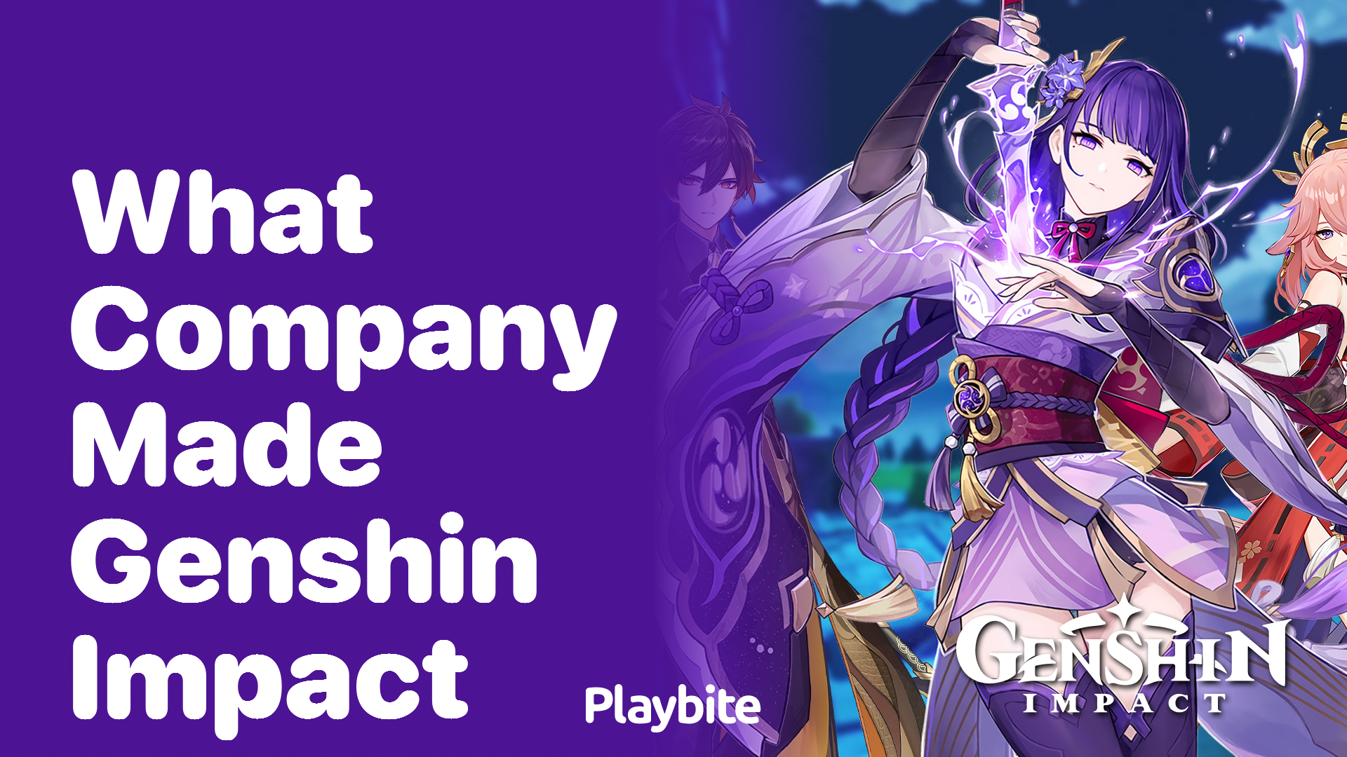 What Company Made Genshin Impact? Uncover the Creator of the Hit Game