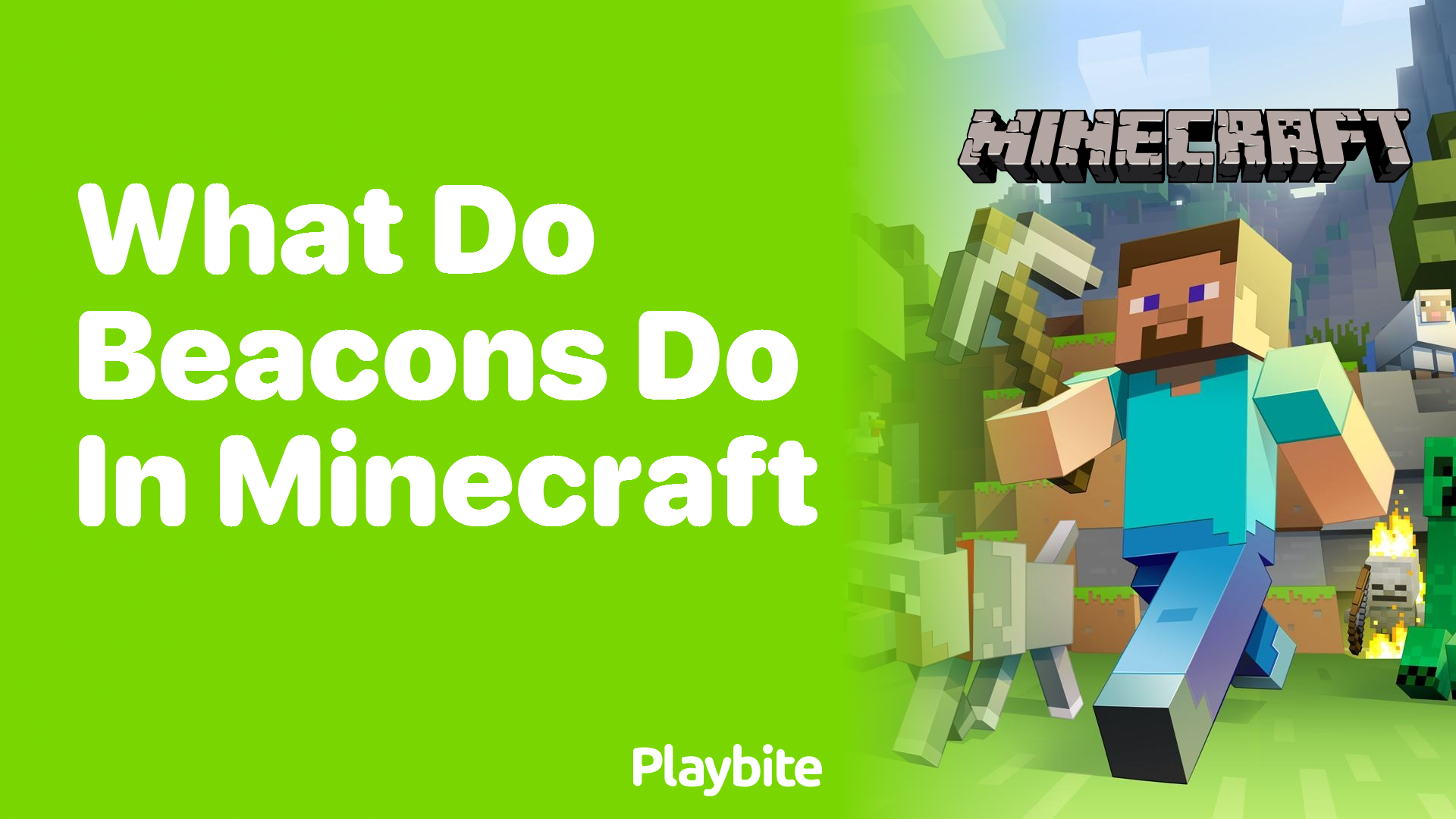 What Do Beacons Do in Minecraft?