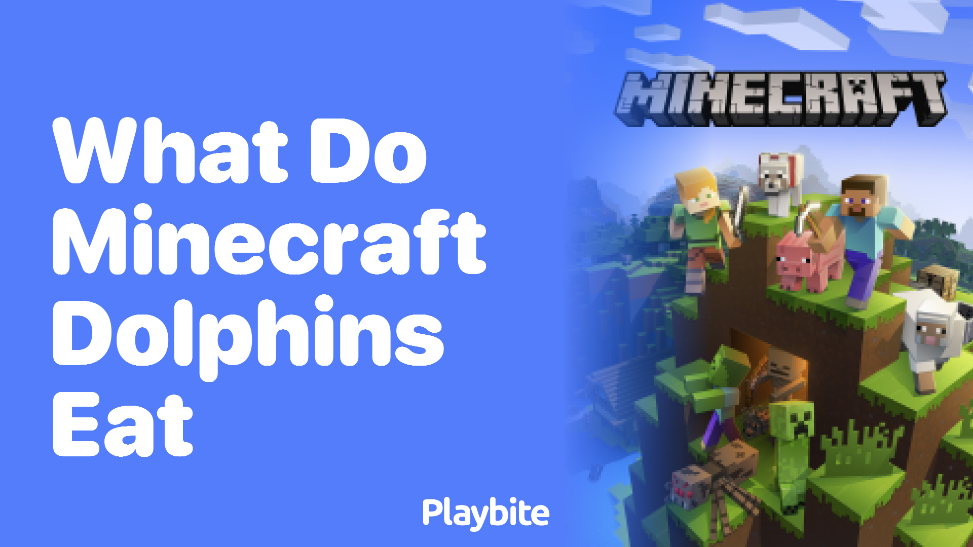 What Do Minecraft Dolphins Eat? Discover Their Favorite Snacks!