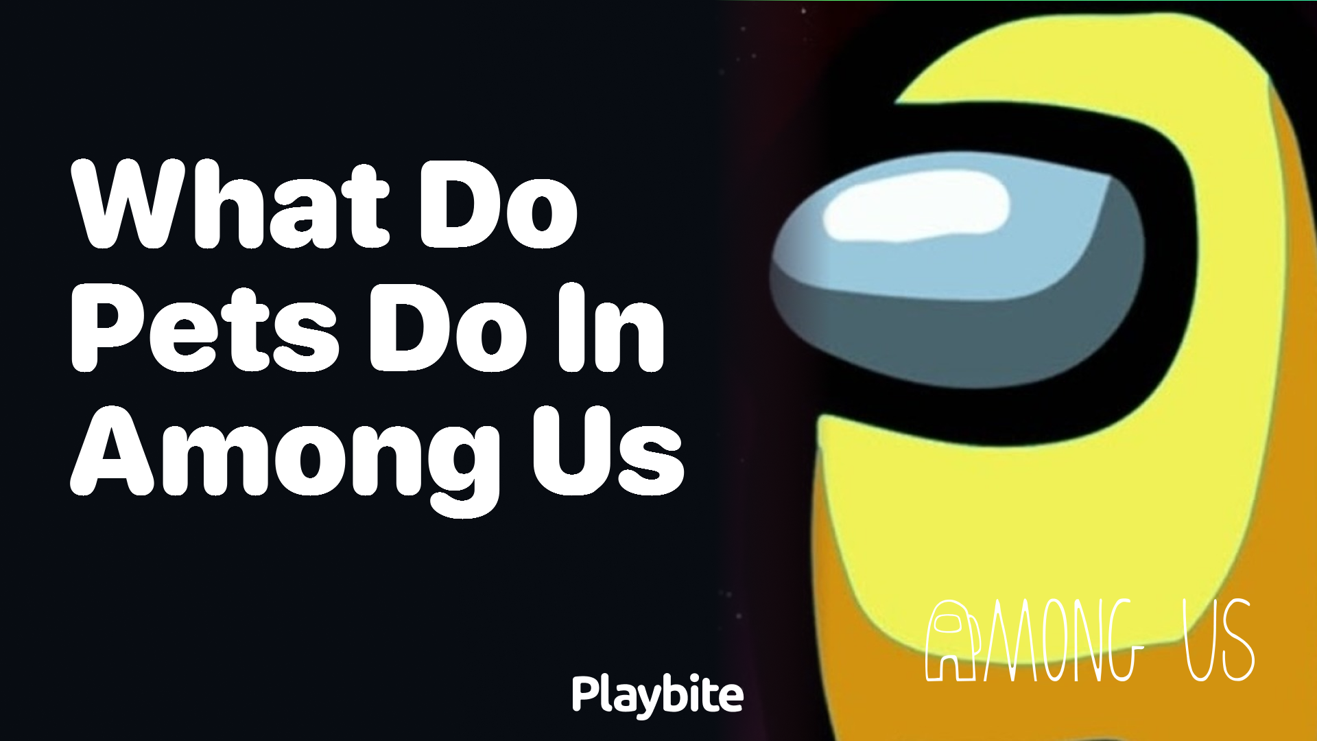 What Do Pets Do in Among Us?