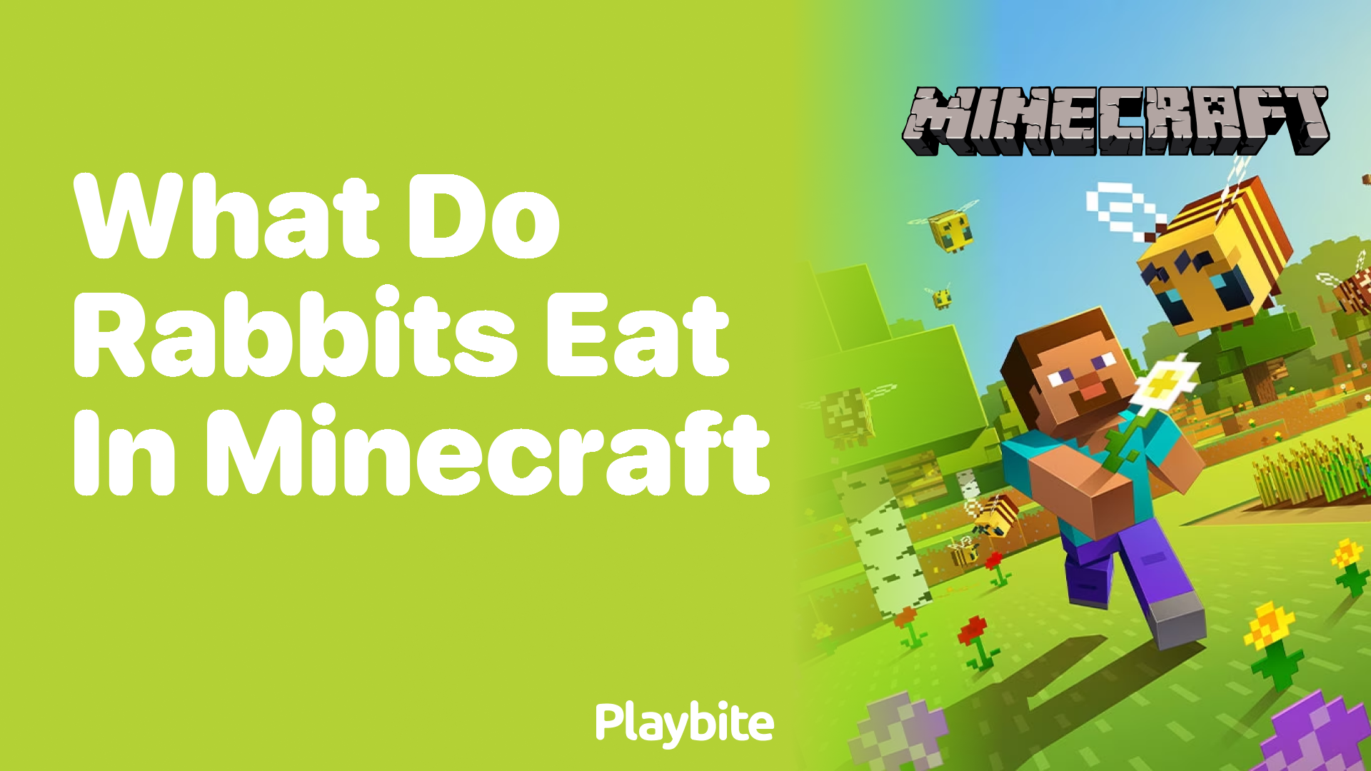 What Do Rabbits Eat in Minecraft?
