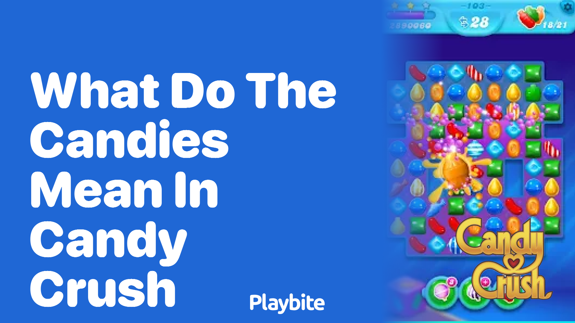 What Do the Candies Mean in Candy Crush?