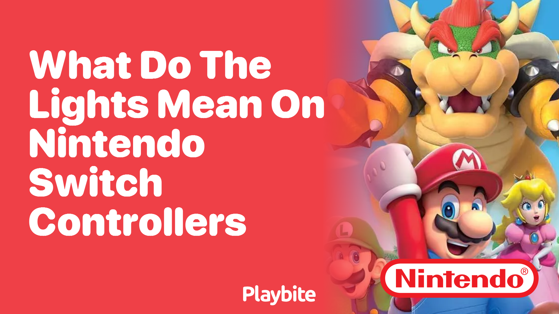 What Do the Lights Mean on Nintendo Switch Controllers?