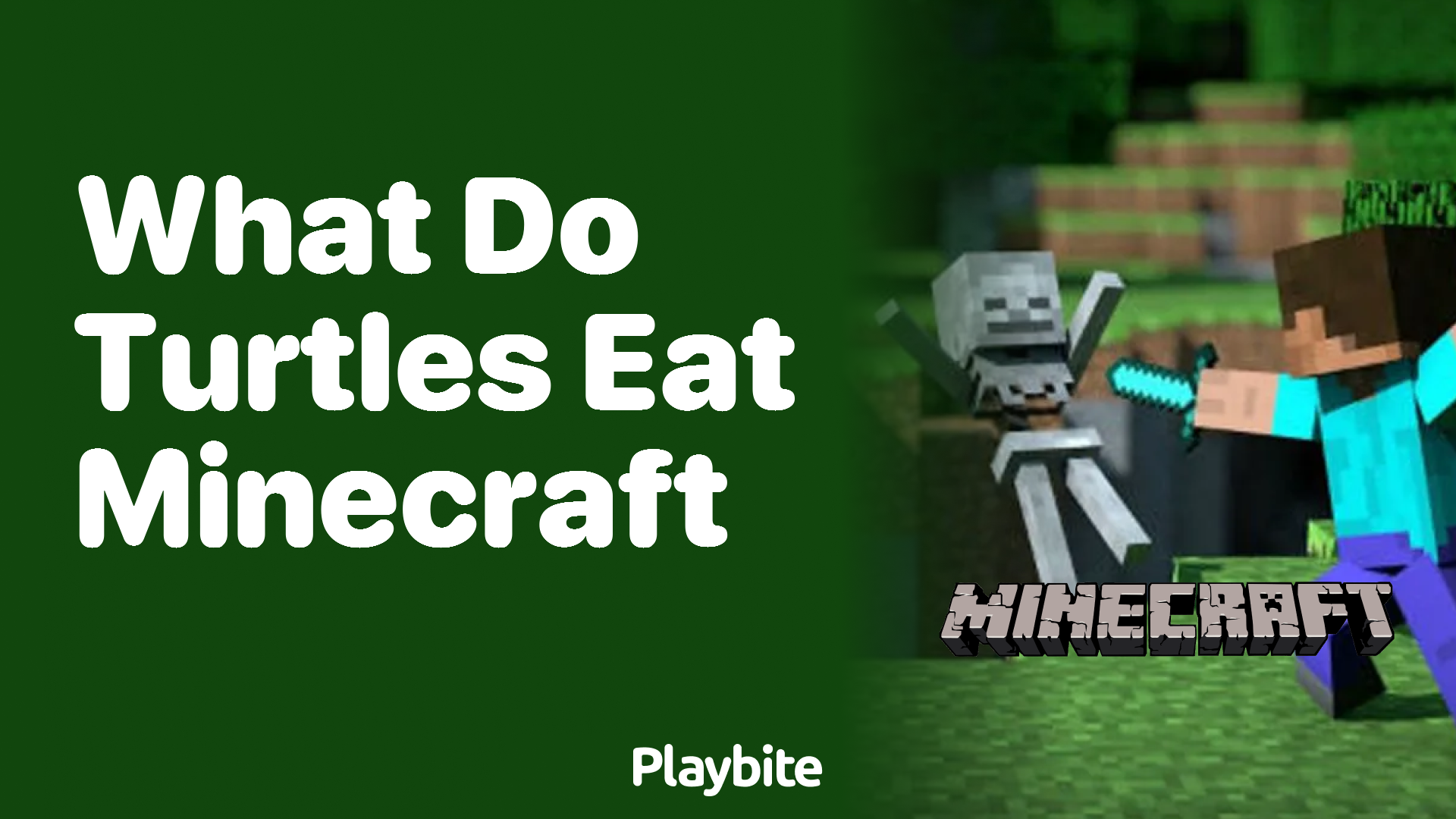 What Do Turtles Eat in Minecraft? Uncovering Their Diet