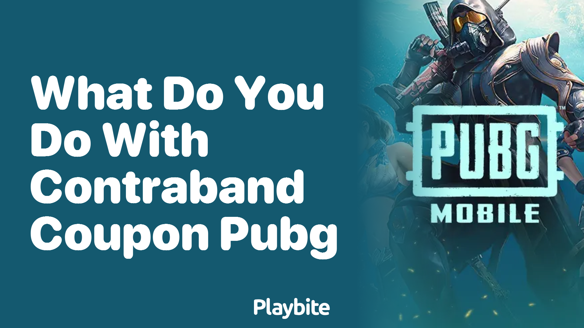 What Do You Do With Contraband Coupon in PUBG Mobile?