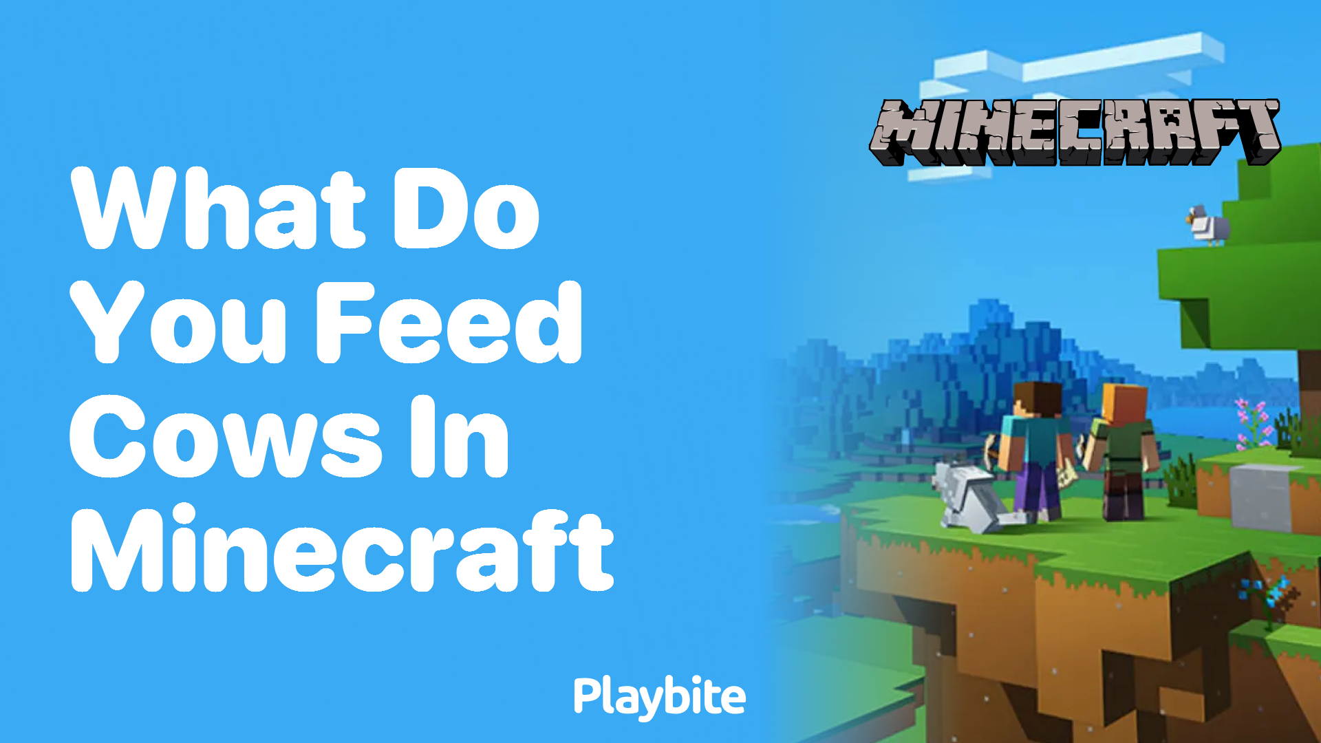 What Do You Feed Cows in Minecraft?
