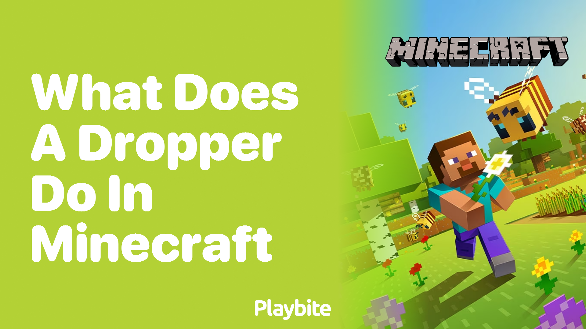 What Does a Dropper Do in Minecraft? Playbite