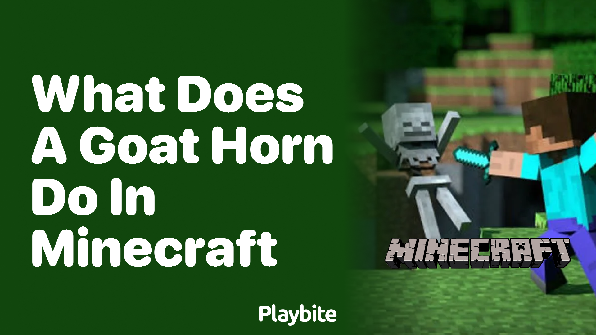 What Does a Goat Horn Do in Minecraft? Exploring Its Unique Uses