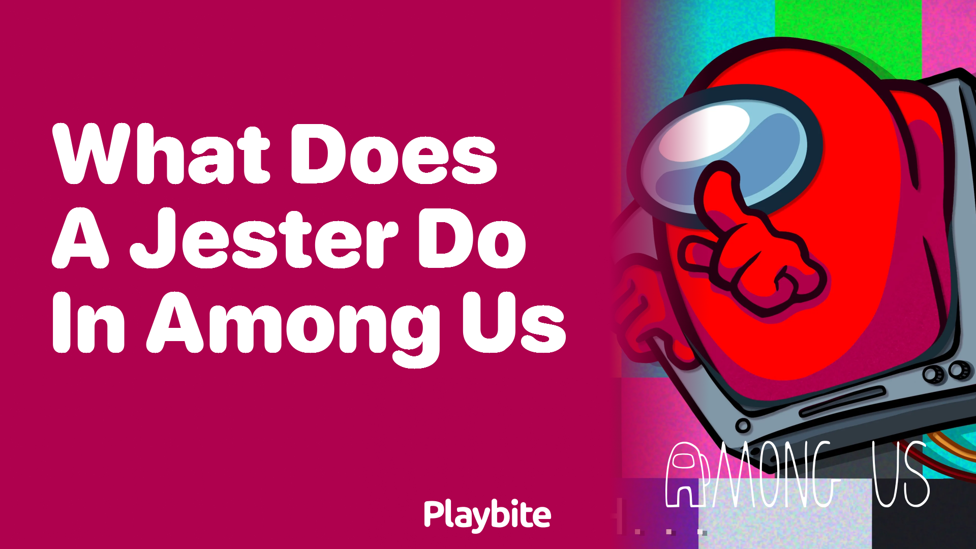 What Does a Jester Do in Among Us?