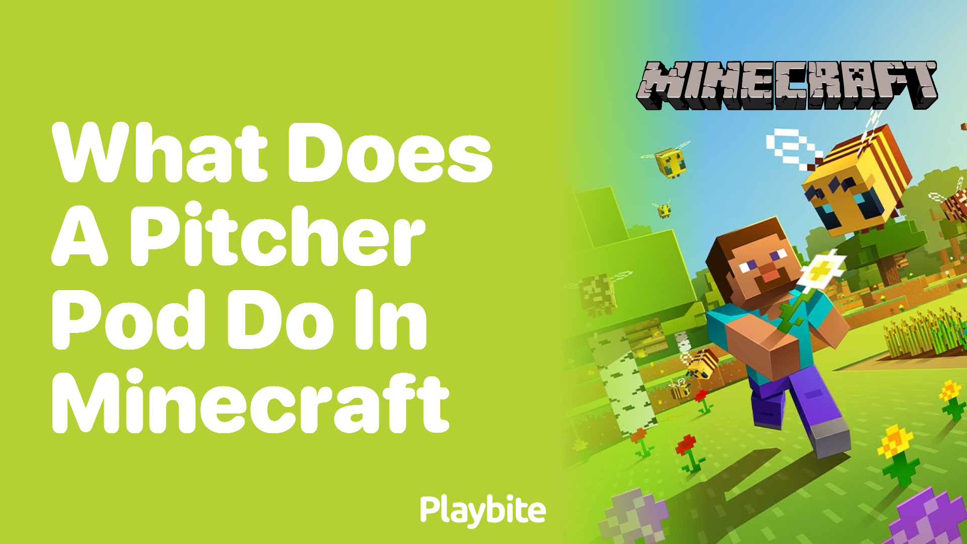 What Does a Pitcher Pod Do in Minecraft?