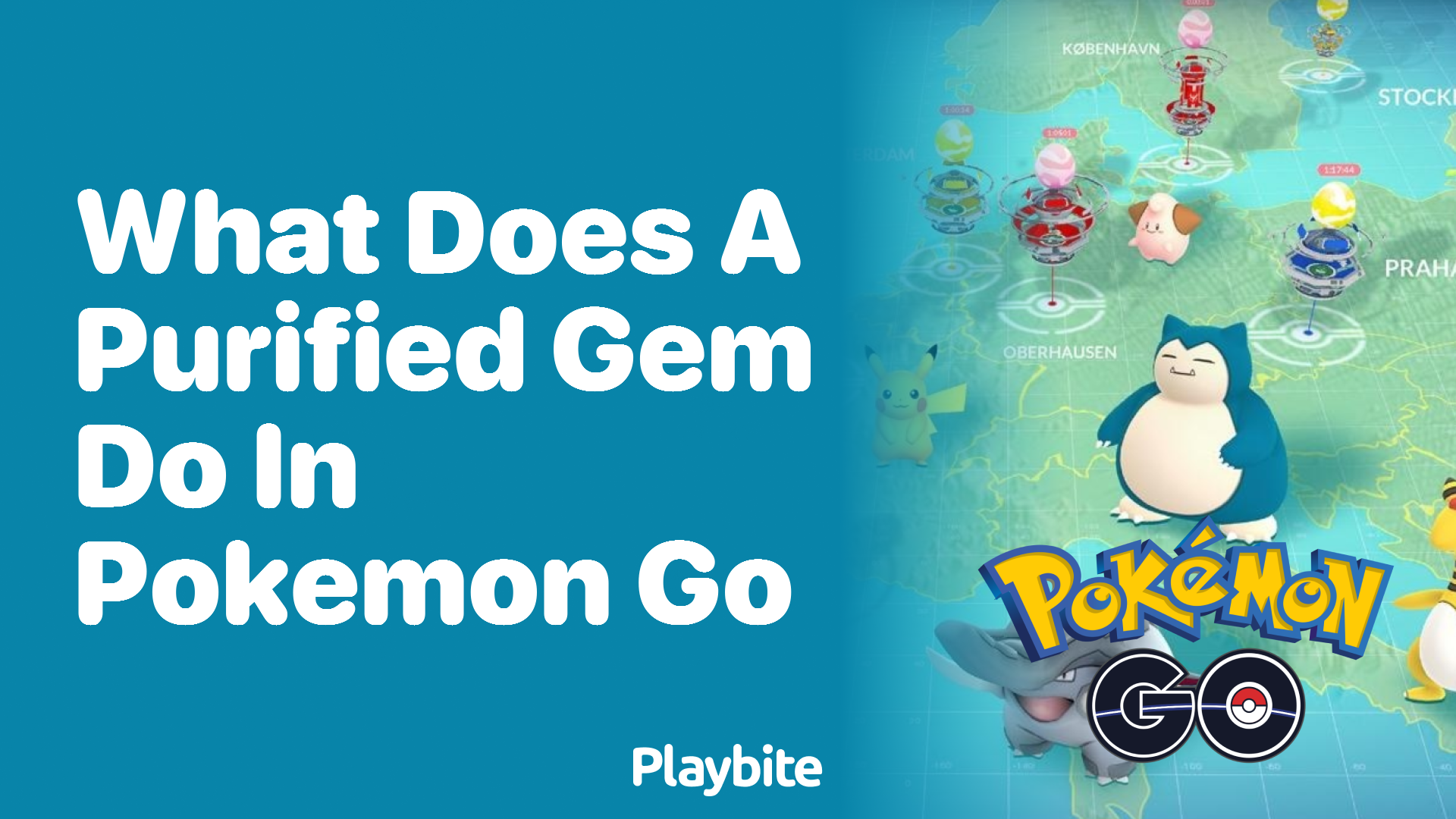 What Does a Purified Gem Do in Pokemon GO?
