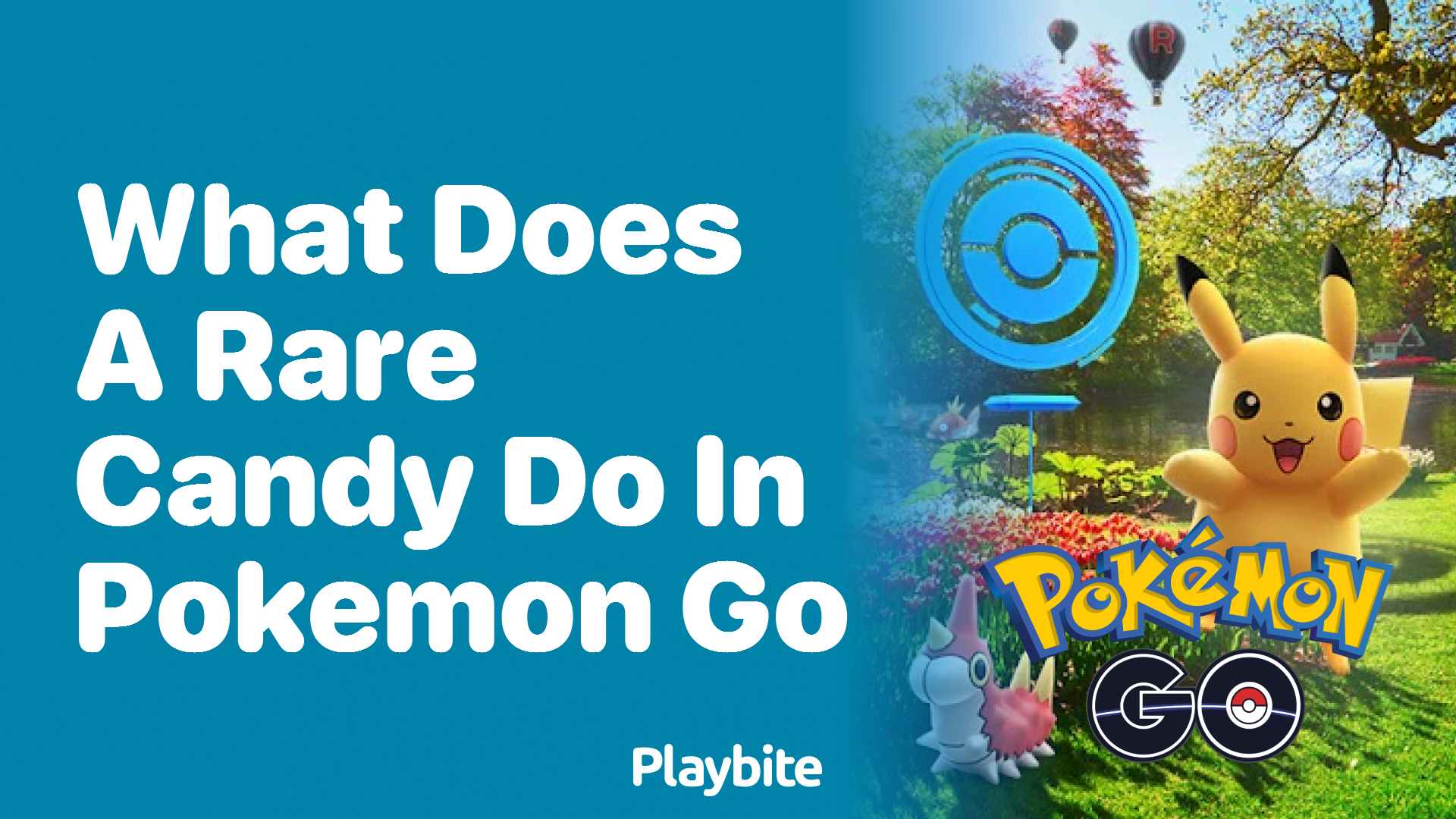 What Does a Rare Candy Do in Pokemon GO?