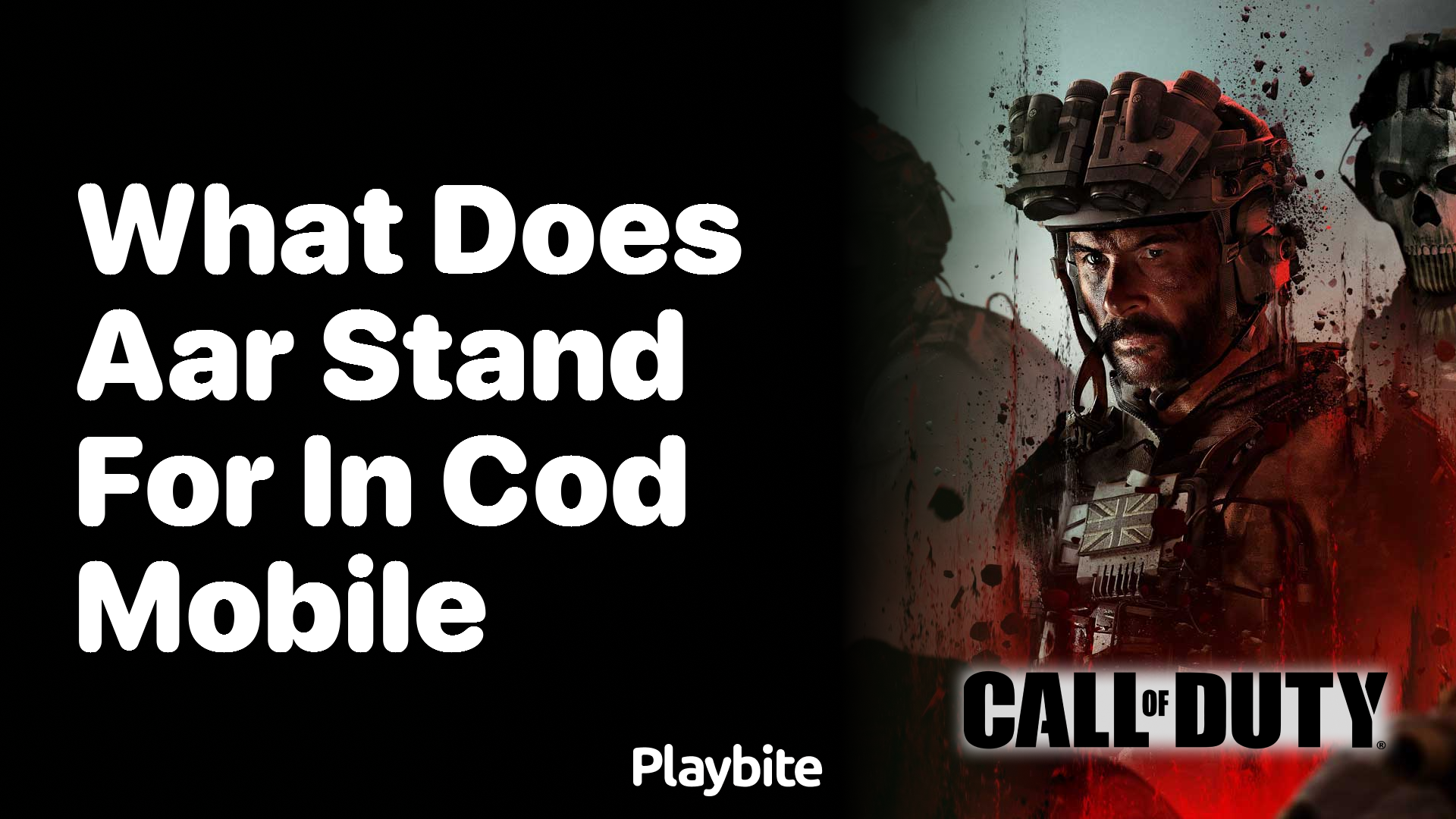 What Does AAR Stand For in COD Mobile?