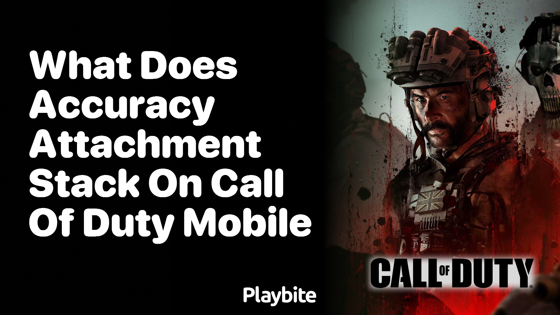 What Does Accuracy Attachment Stack on Call of Duty Mobile Mean?