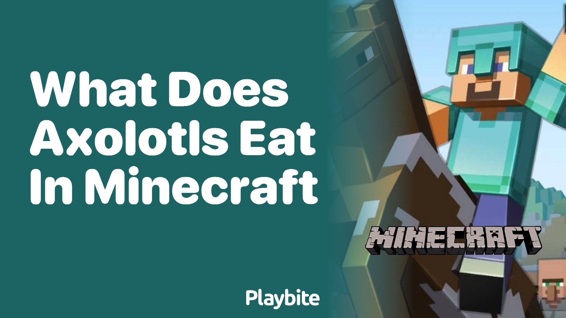 What Do Axolotls Eat in Minecraft?