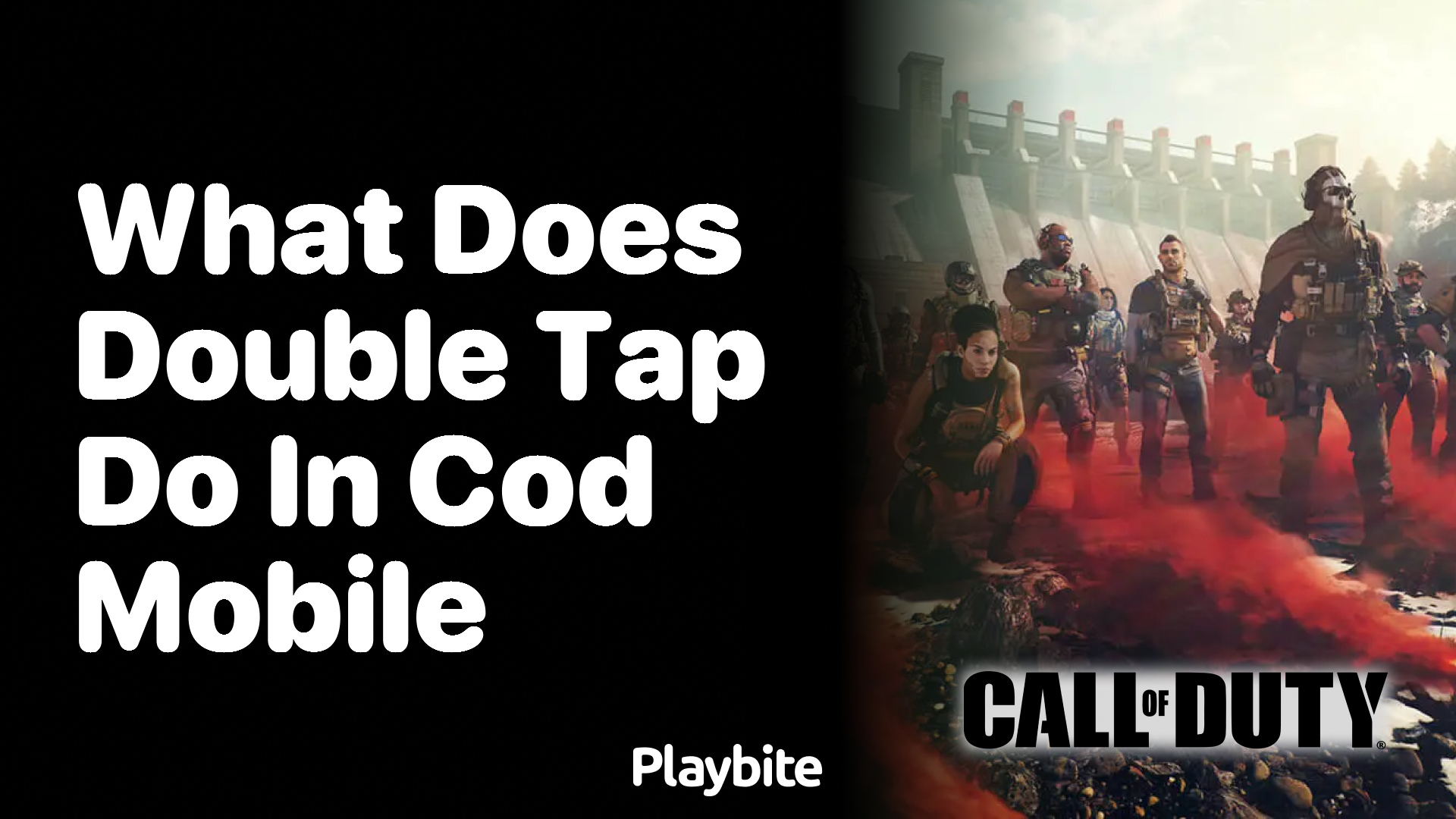 What Does Double Tap Do in COD Mobile?