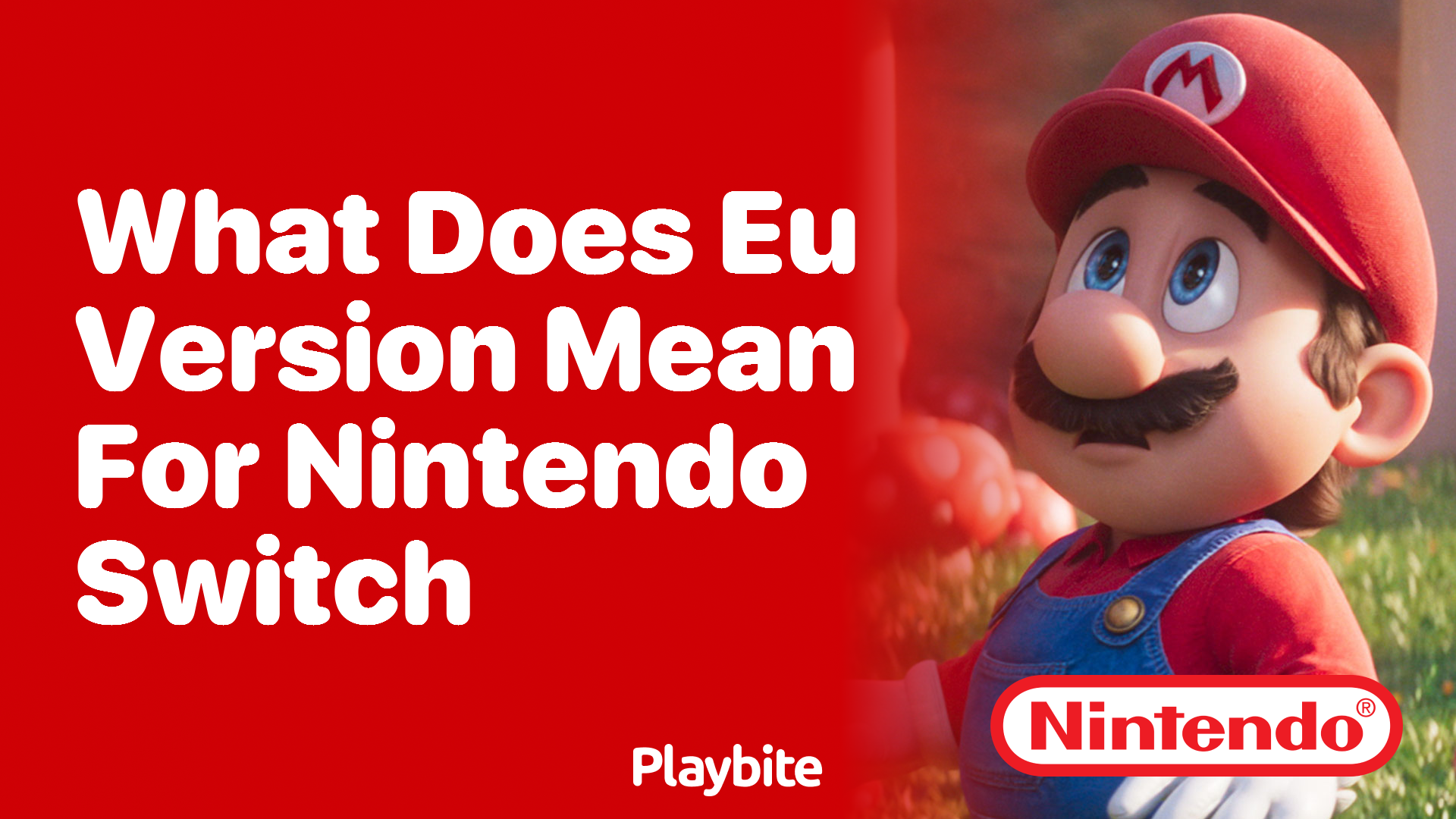 What Does &#8216;EU Version&#8217; Mean for Nintendo Switch?