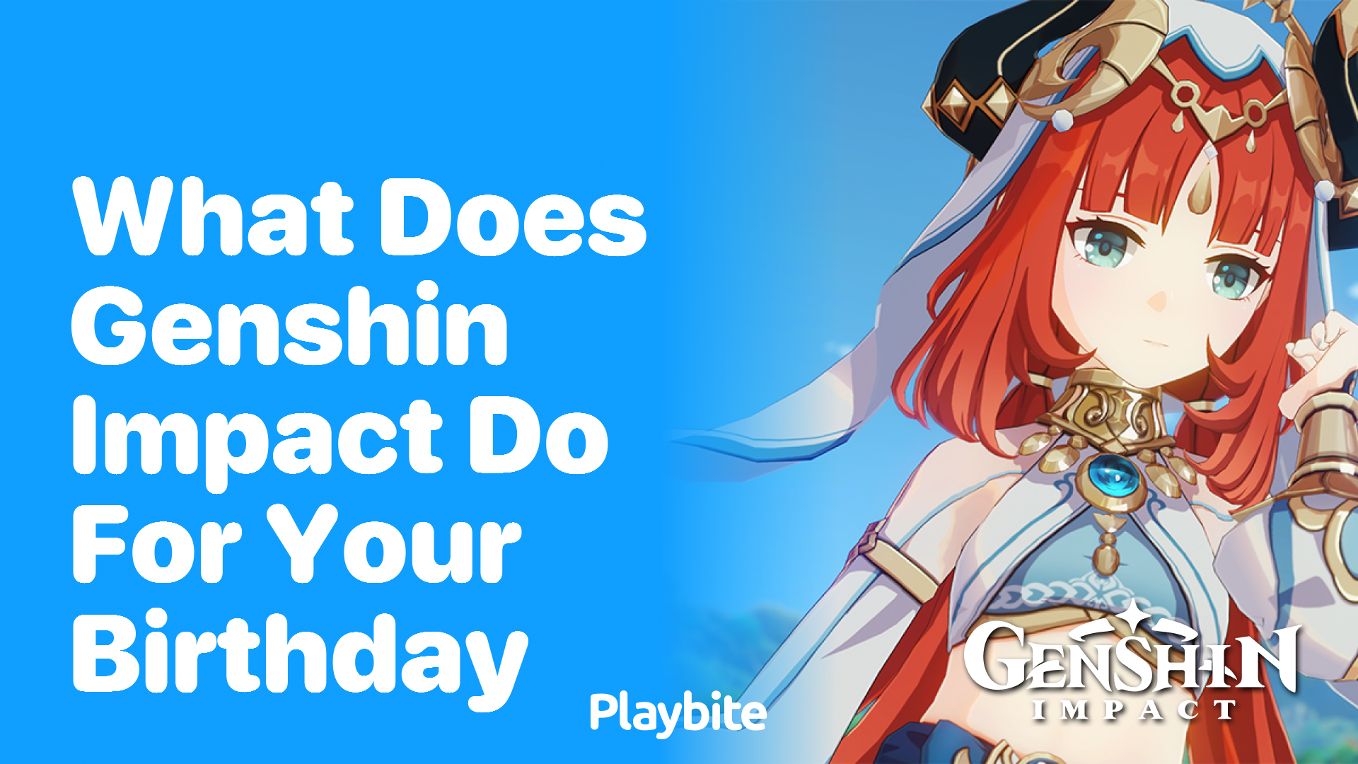 What Does Genshin Impact Do for Your Birthday?