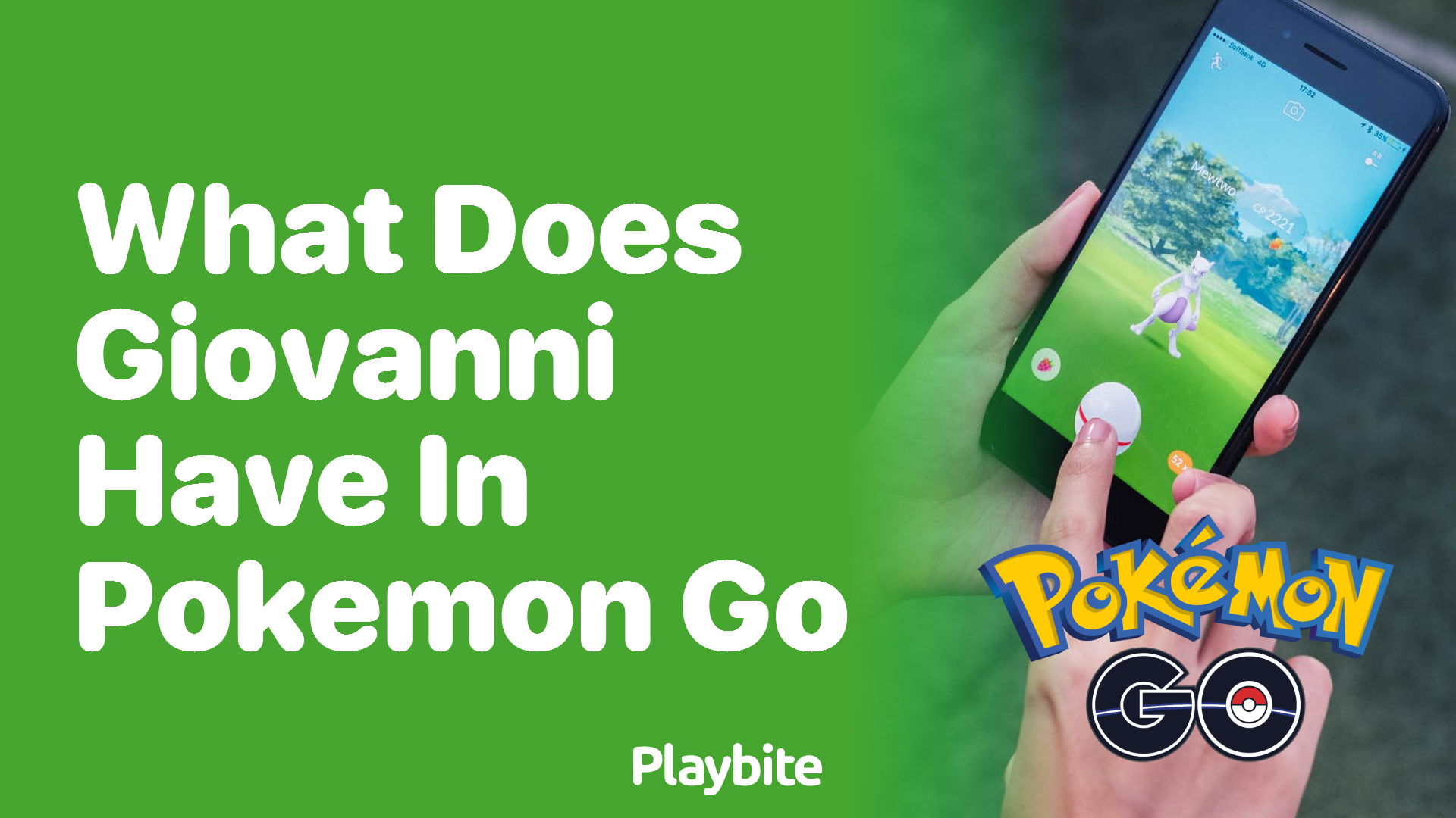 What Does Giovanni Have in Pokemon GO?