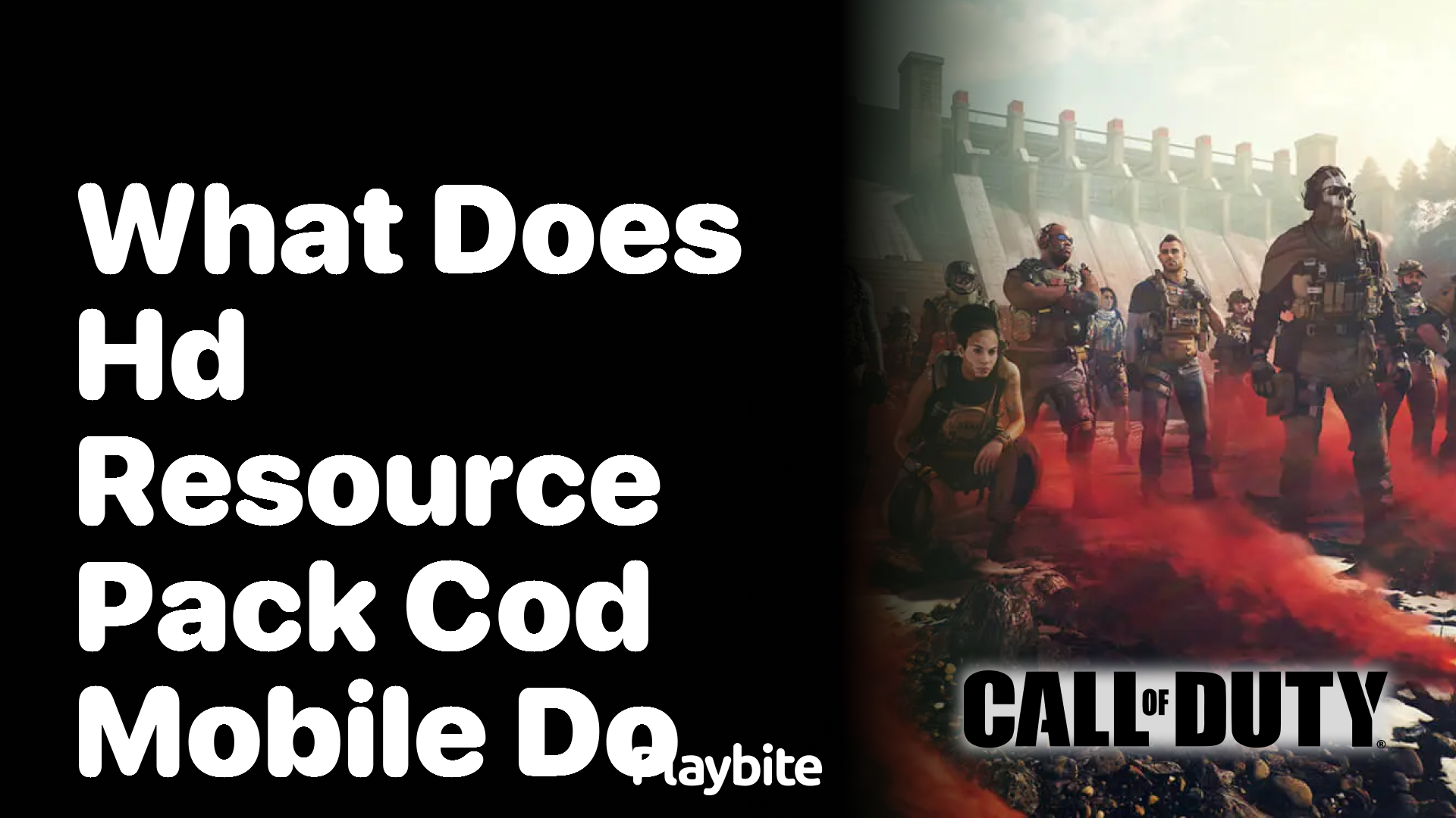 What Does the HD Resource Pack in COD Mobile Do?