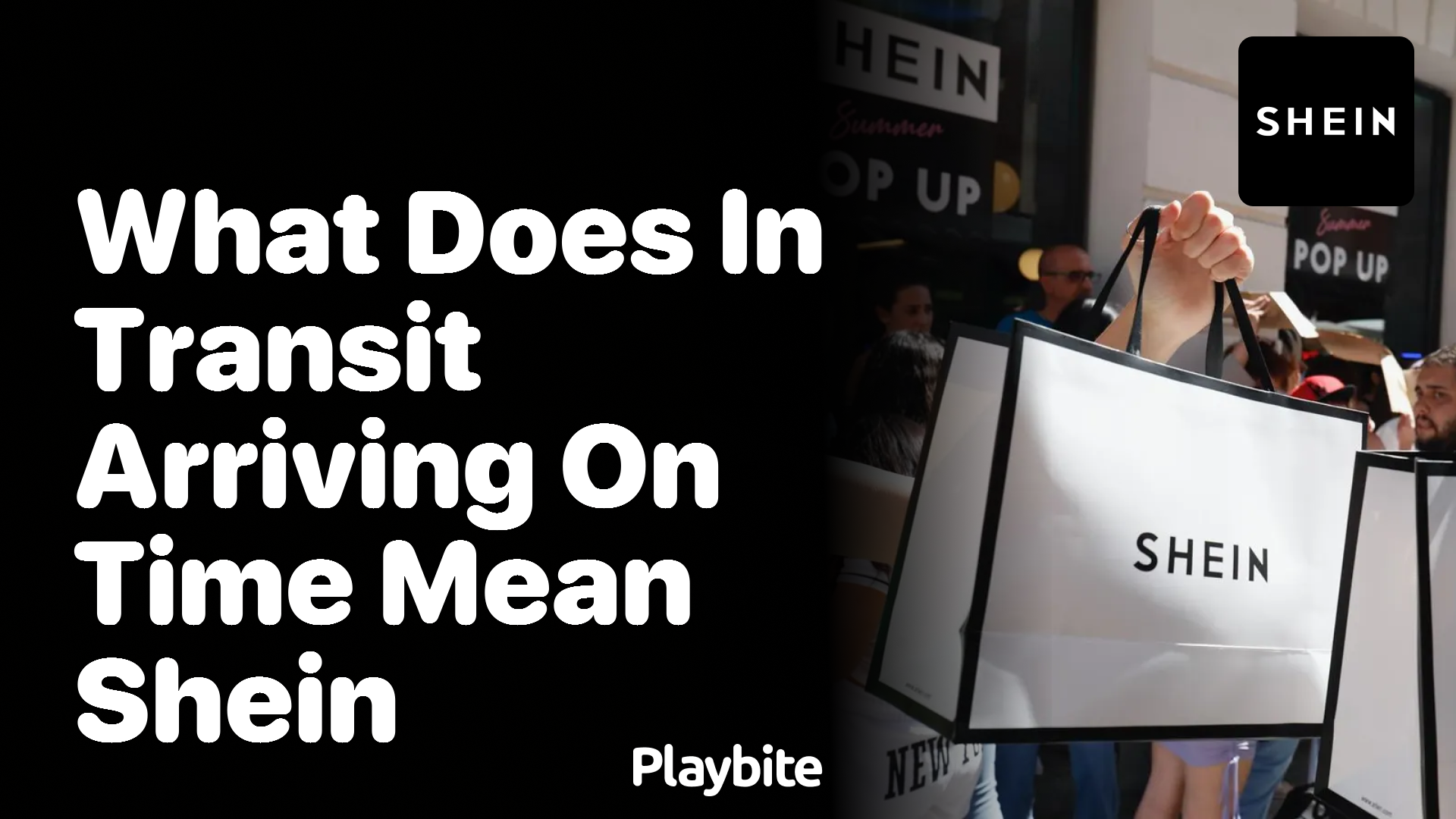 What Does ‘In Transit Arriving On Time’ Mean on SHEIN?