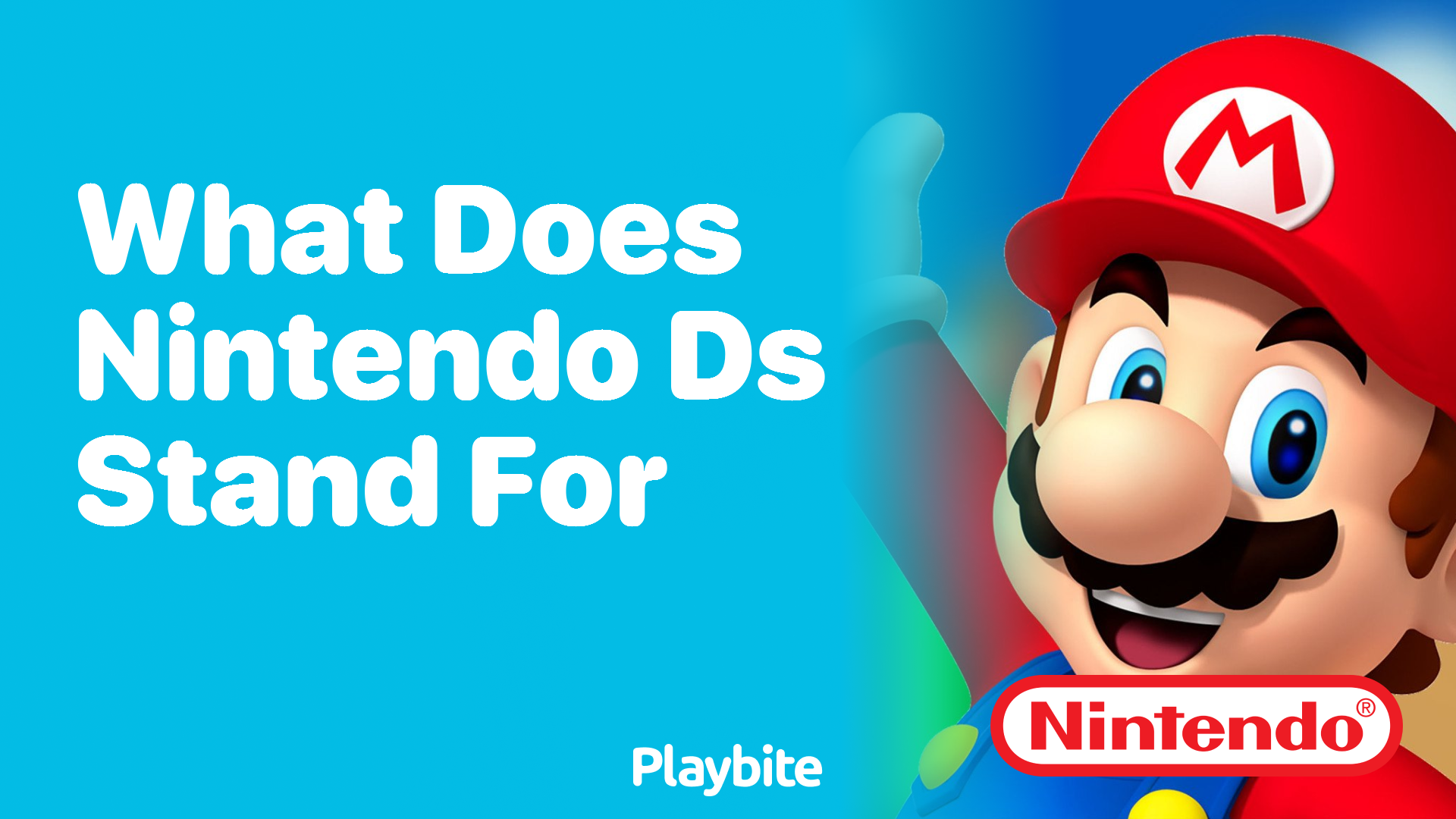 What Does ‘Nintendo DS’ Stand For? Dive Into the Meaning!
