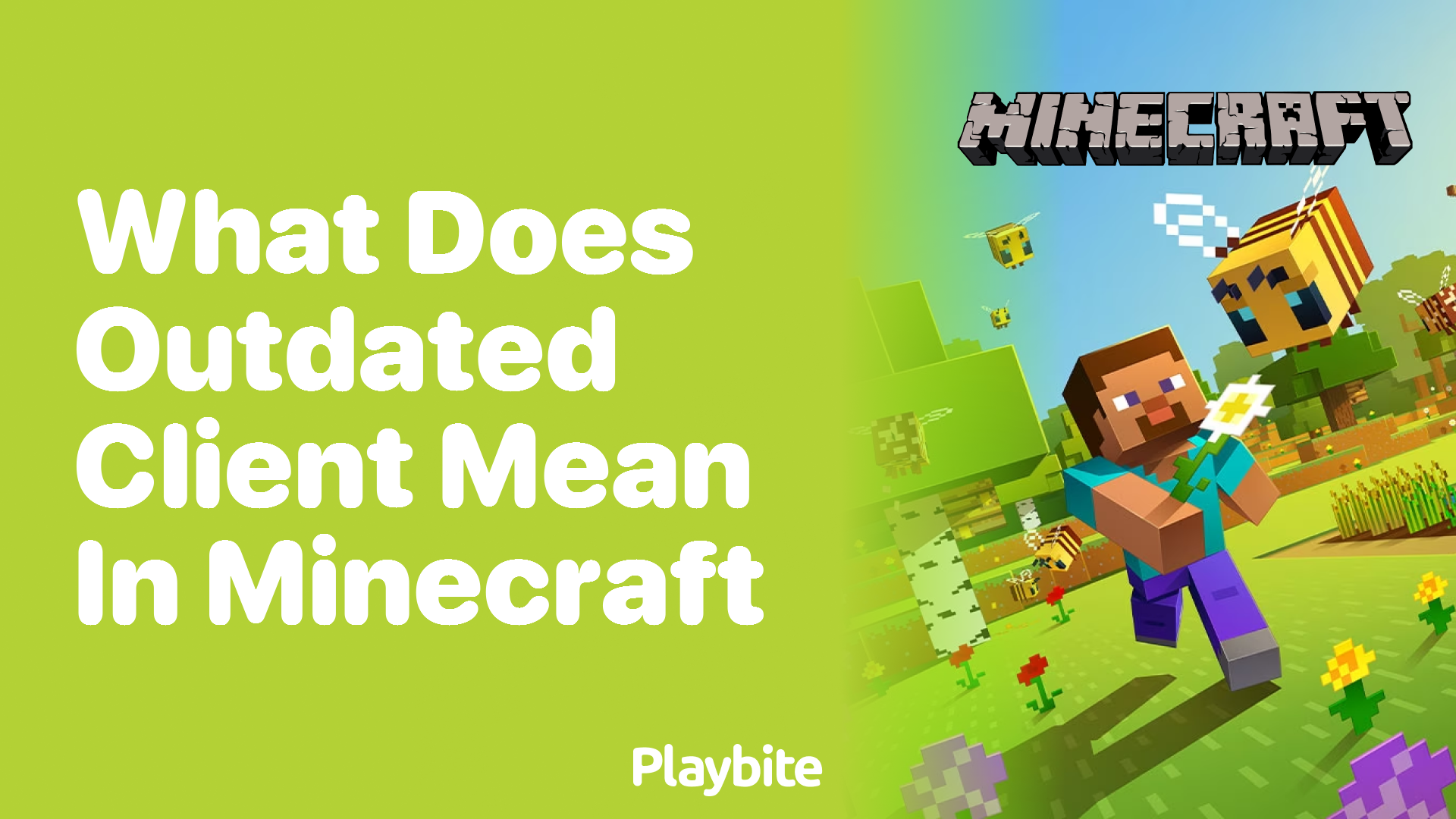 What Does ‘Outdated Client’ Mean in Minecraft?