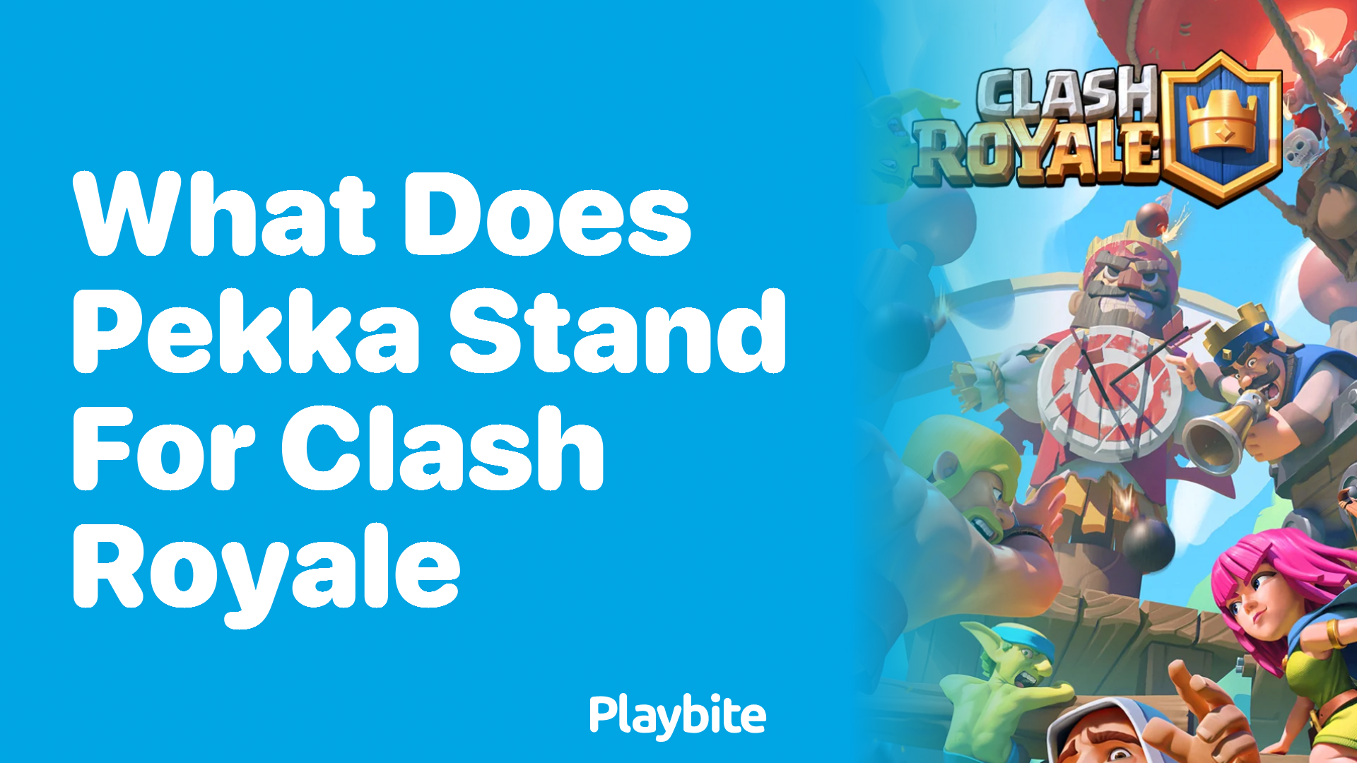 What Does PEKKA Stand For in Clash Royale?