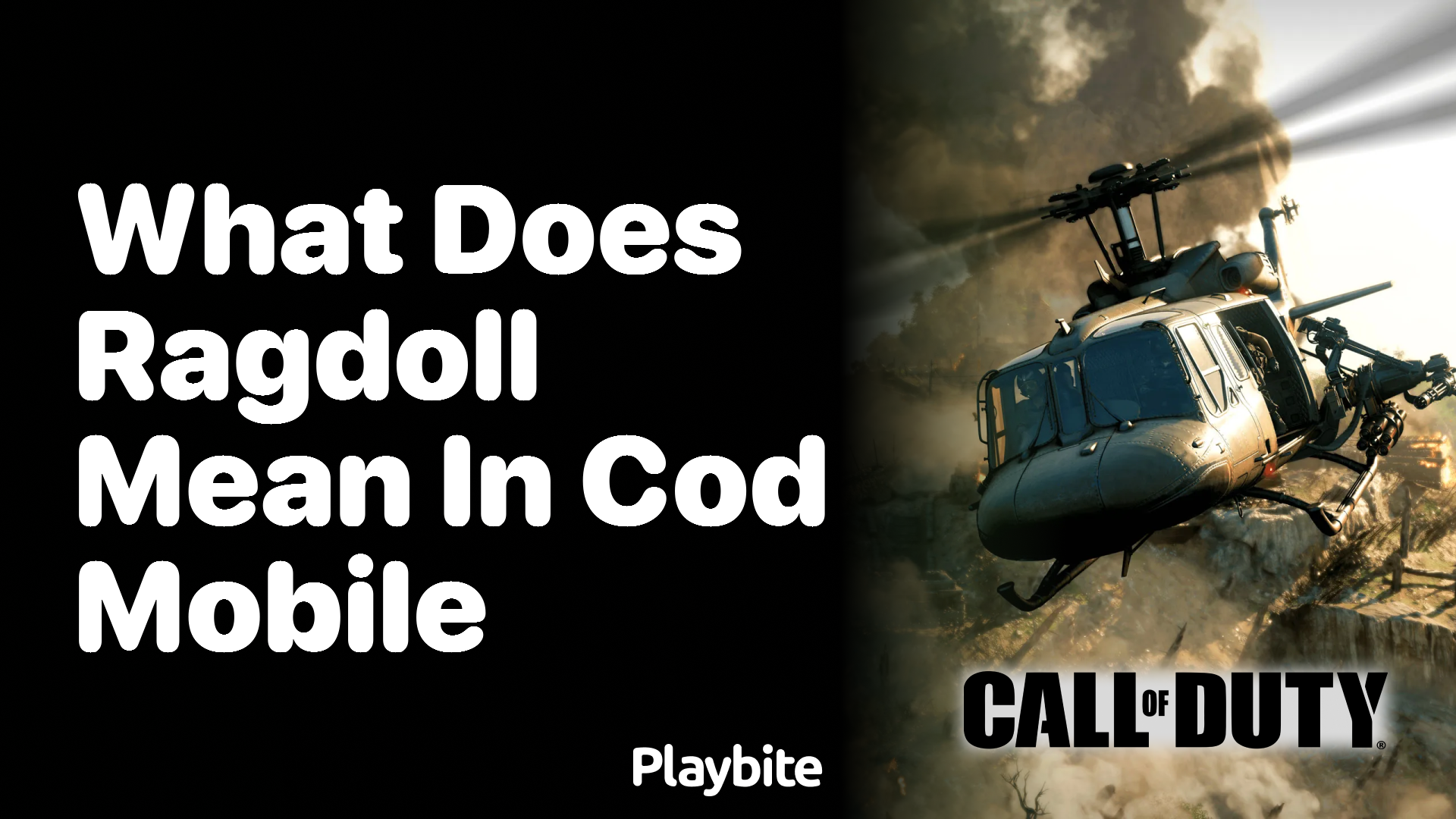 What Does Ragdoll Mean in Call of Duty Mobile?