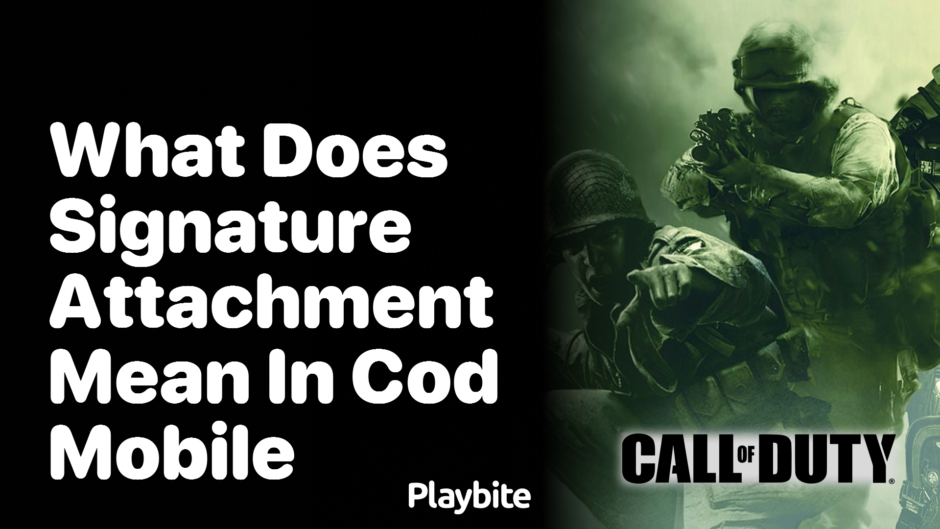 What Does Signature Attachment Mean in COD Mobile?
