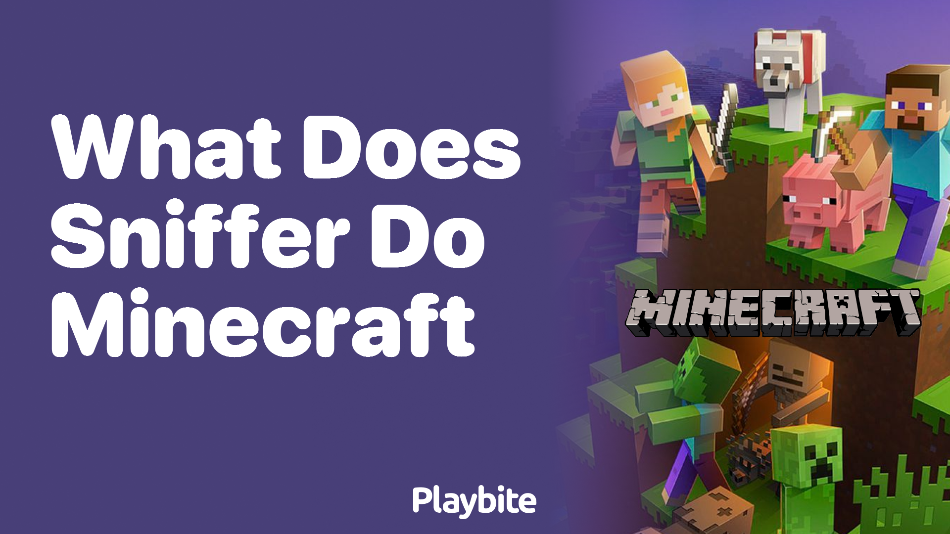 What Does the Sniffer Do in Minecraft?