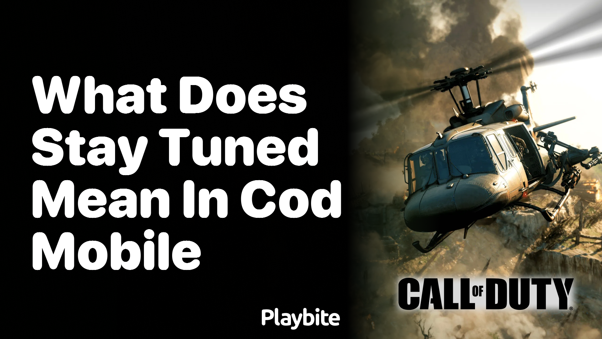 What Does ‘Stay Tuned’ Mean in COD Mobile?