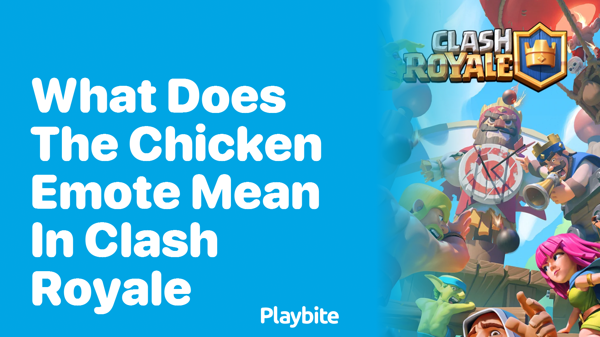 What Does the Chicken Emote Mean in Clash Royale? Playbite