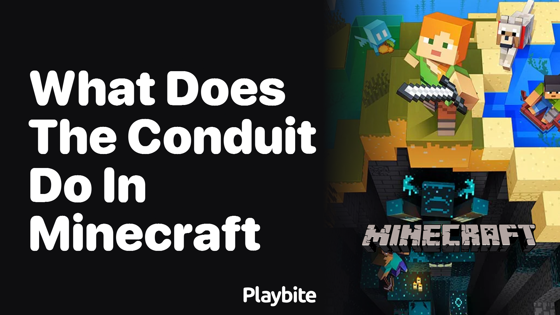 What Does the Conduit Do in Minecraft?