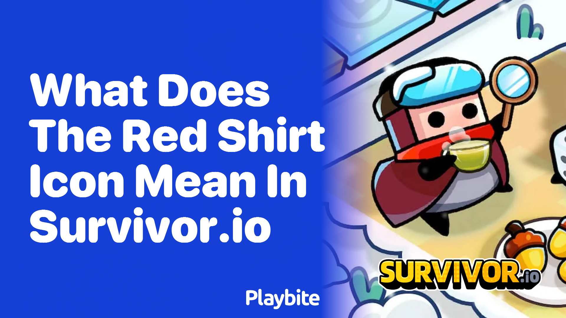 What Does the Red Shirt Icon Mean in Survivor.io?