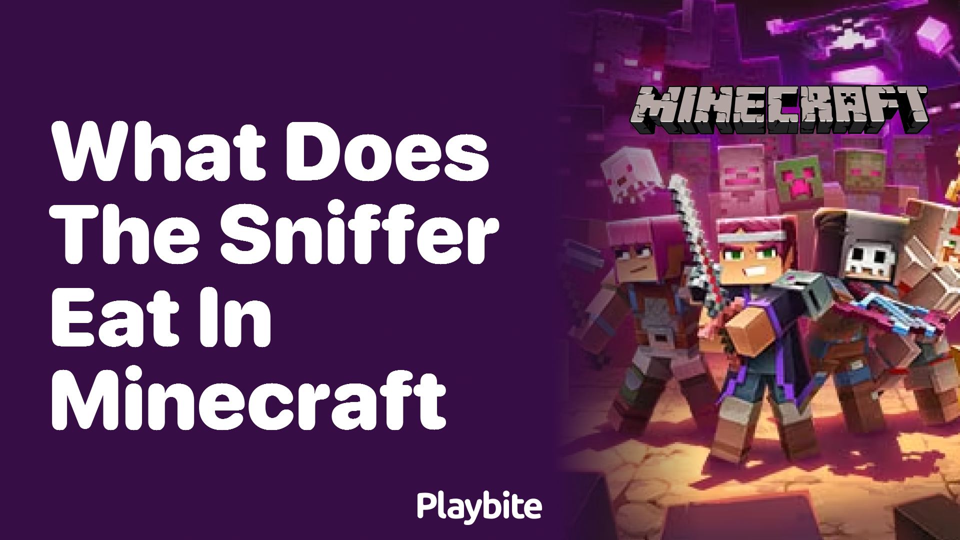 What Does the Sniffer Eat in Minecraft? Unraveling Their Diet!
