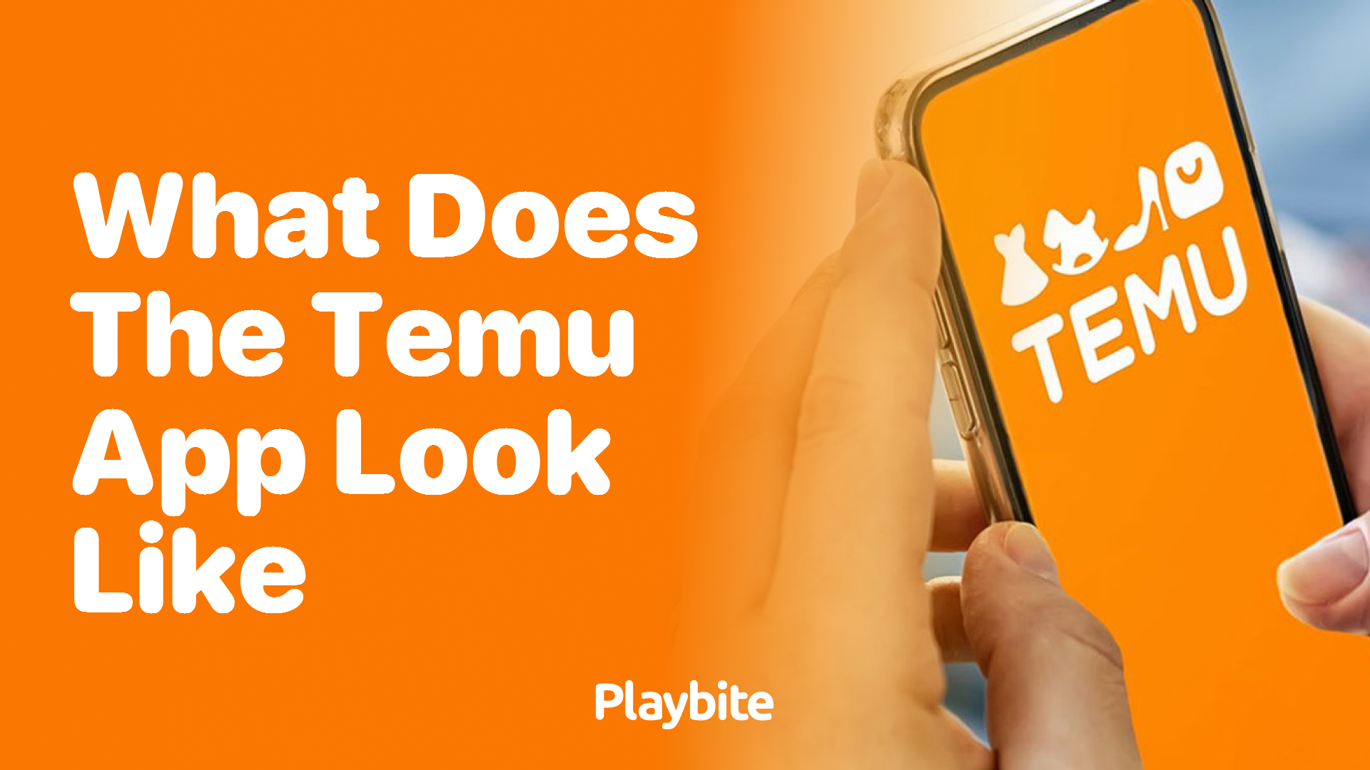 What Does the Temu App Look Like? Unveiling Its Design