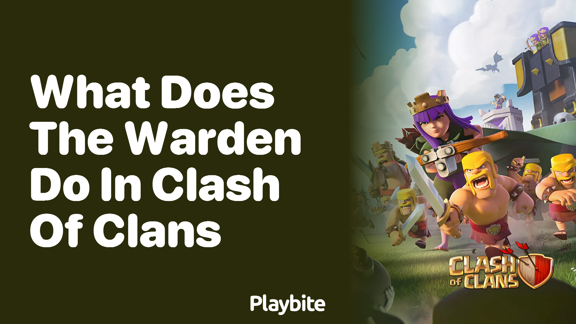 What Does the Warden Do in Clash of Clans?