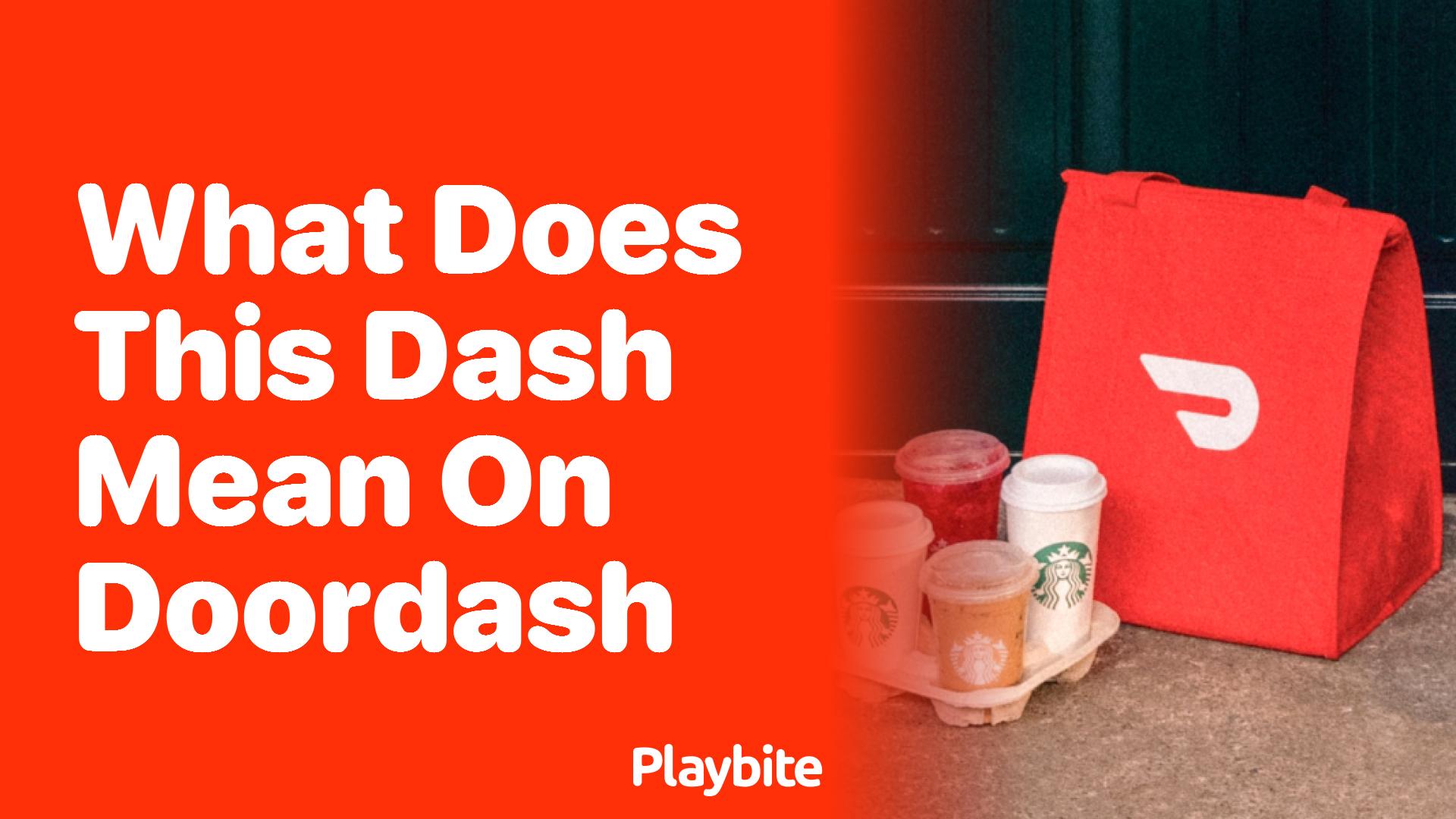 What Does This Dash Mean on DoorDash?