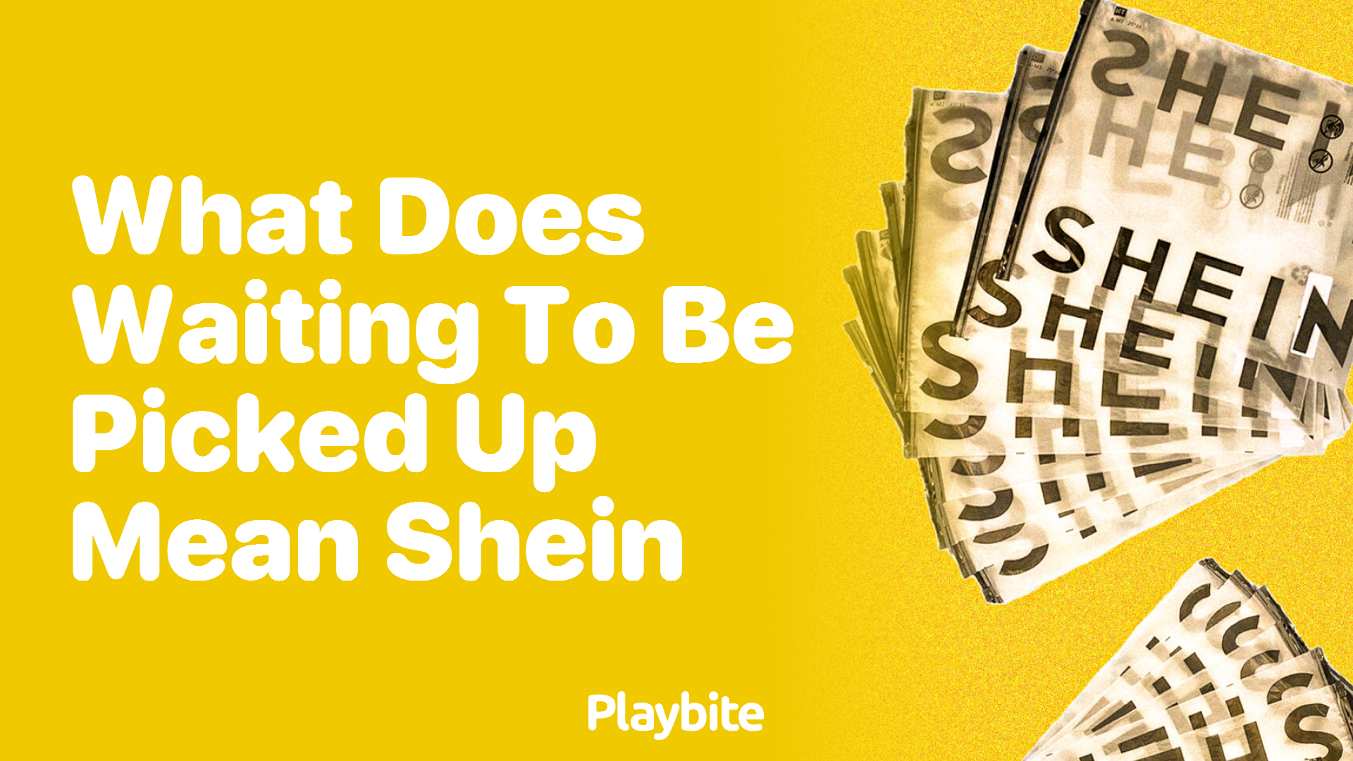 What Does ‘Waiting to Be Picked Up’ Mean on SHEIN?