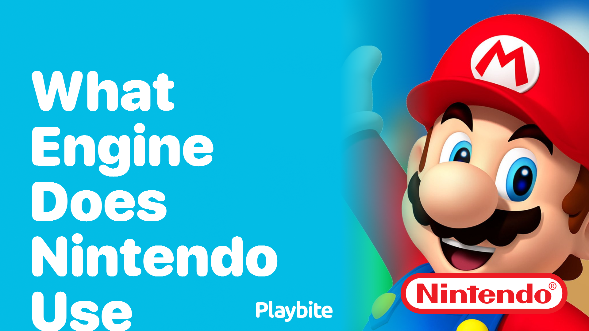 What Engine Does Nintendo Use for Their Games? - Playbite