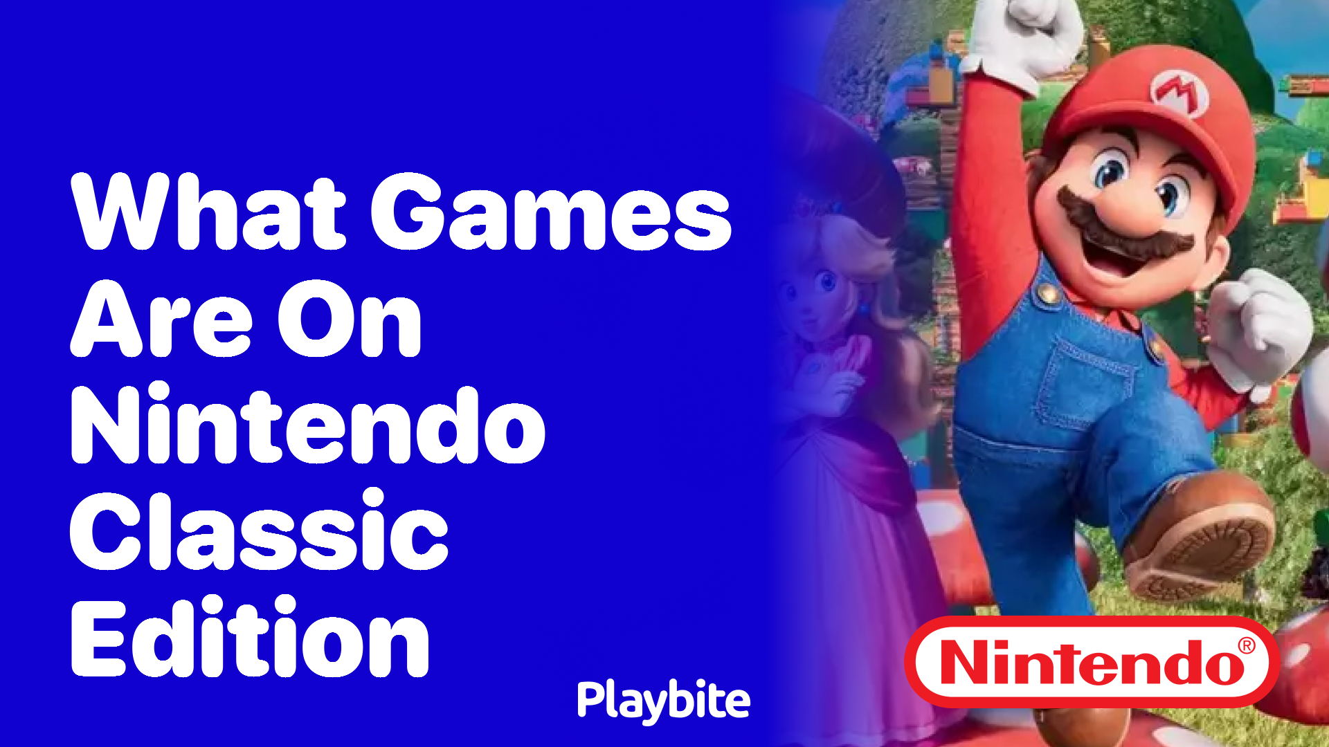 What Games Are on the Nintendo Classic Edition?